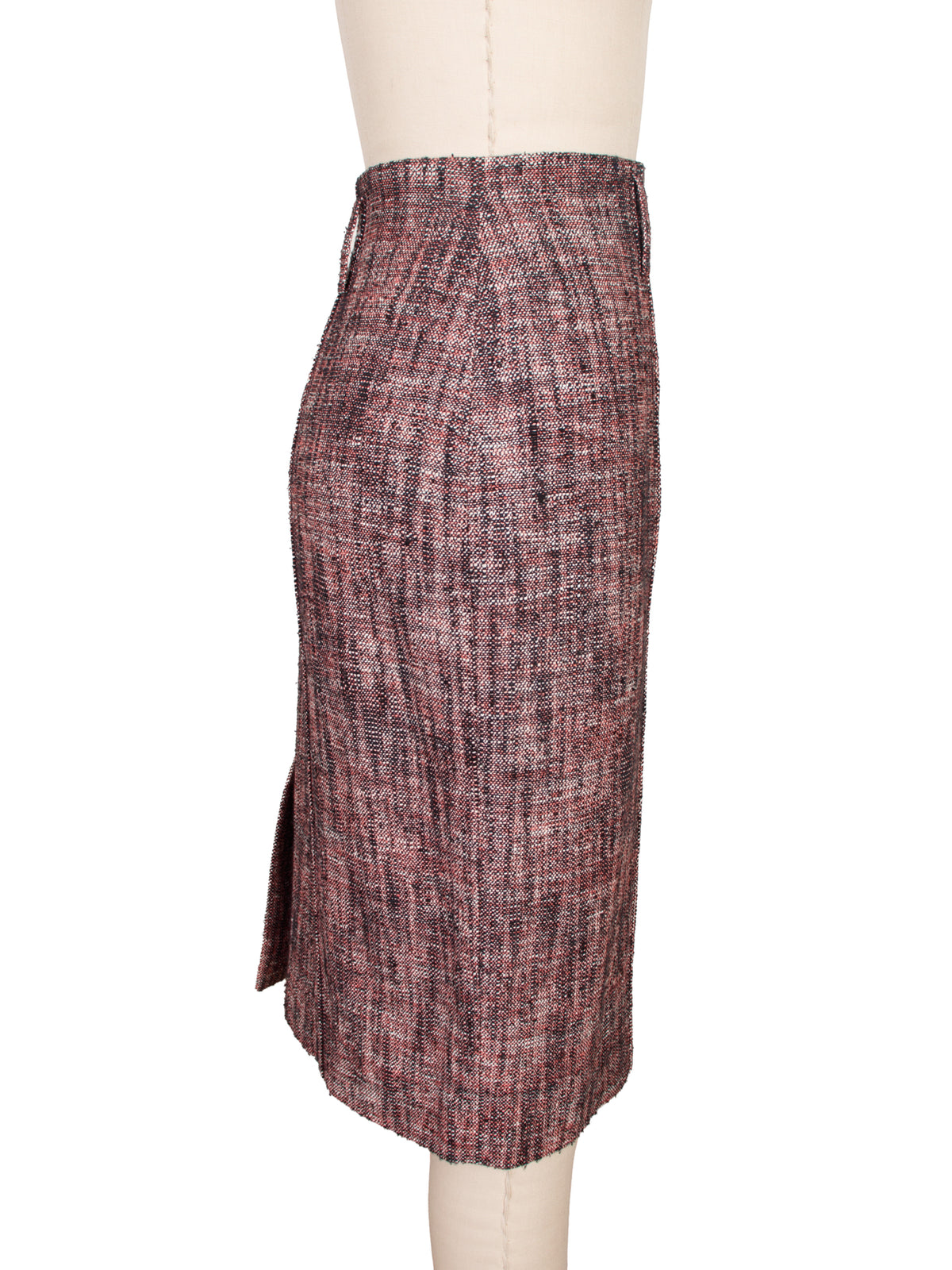 2007 Yves Saint Laurent Tweed Skirt Suit