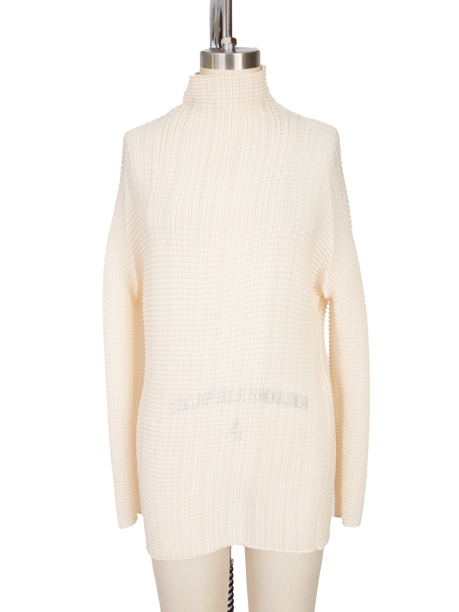 Issey Miyake Plisse Origami Sleeve Top