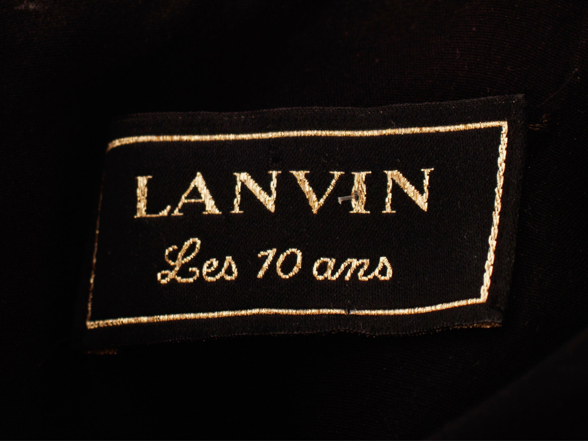 AW 2012 Lanvin Neoprene Pintucked Peplum Dress