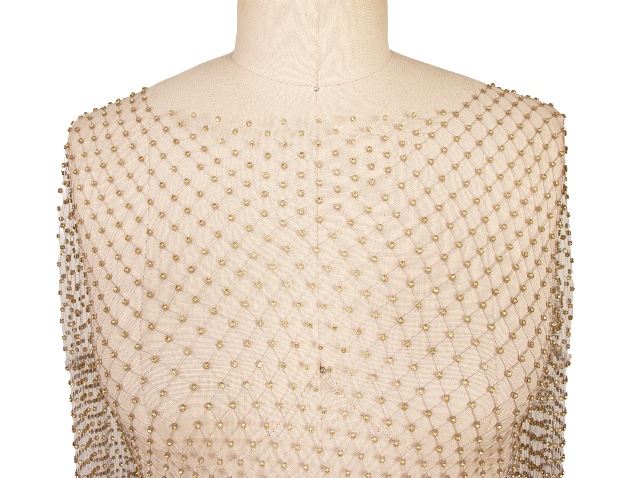 Samsoe Samsoe Fishnet Rhinestone Dress