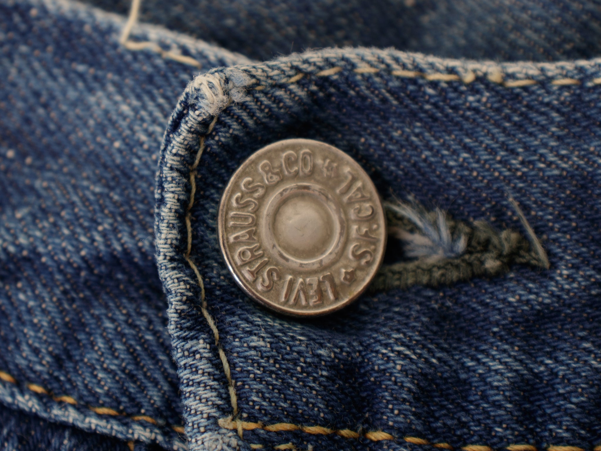 1950s Levis Big E 701 Selvedge Jeans