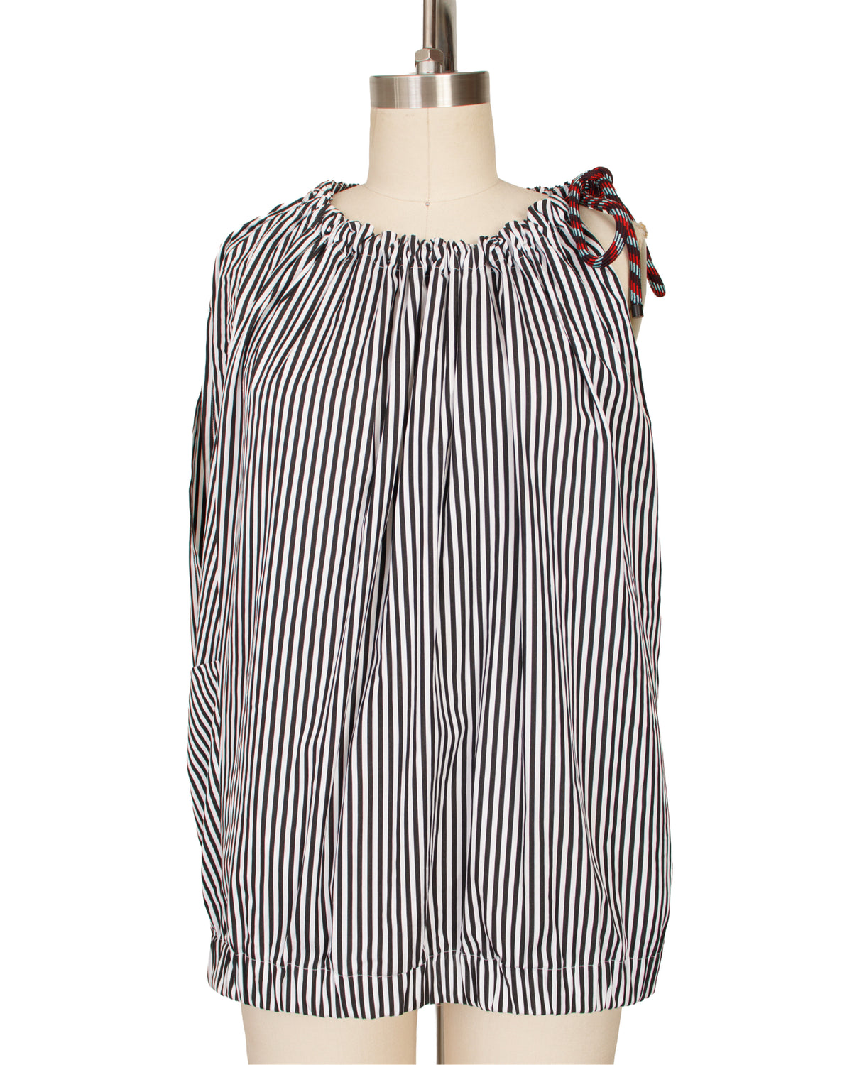 Dries Van Noten Striped Bubble Top
