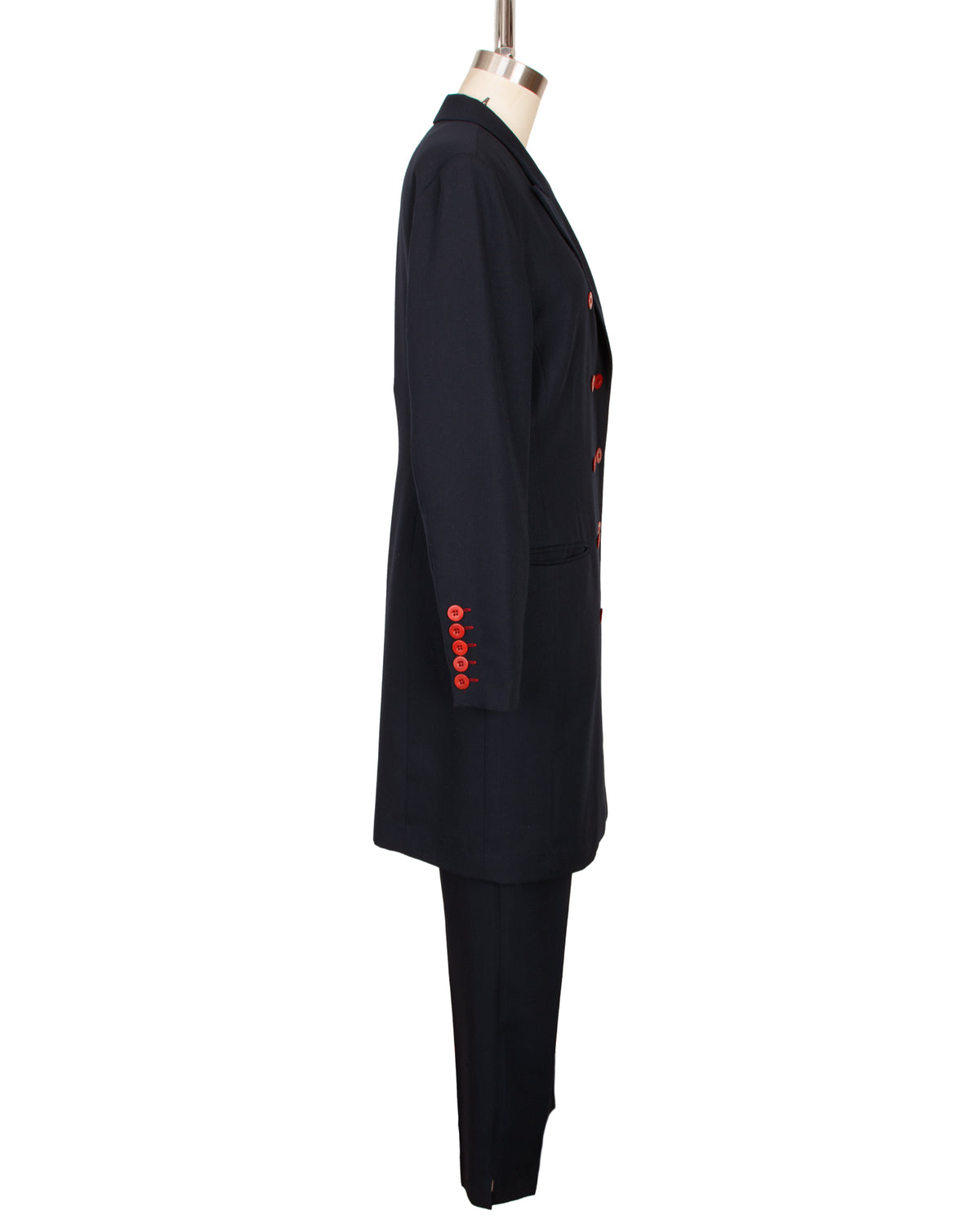 Mondi Wool Blend Double-Breasted Pantsuit
