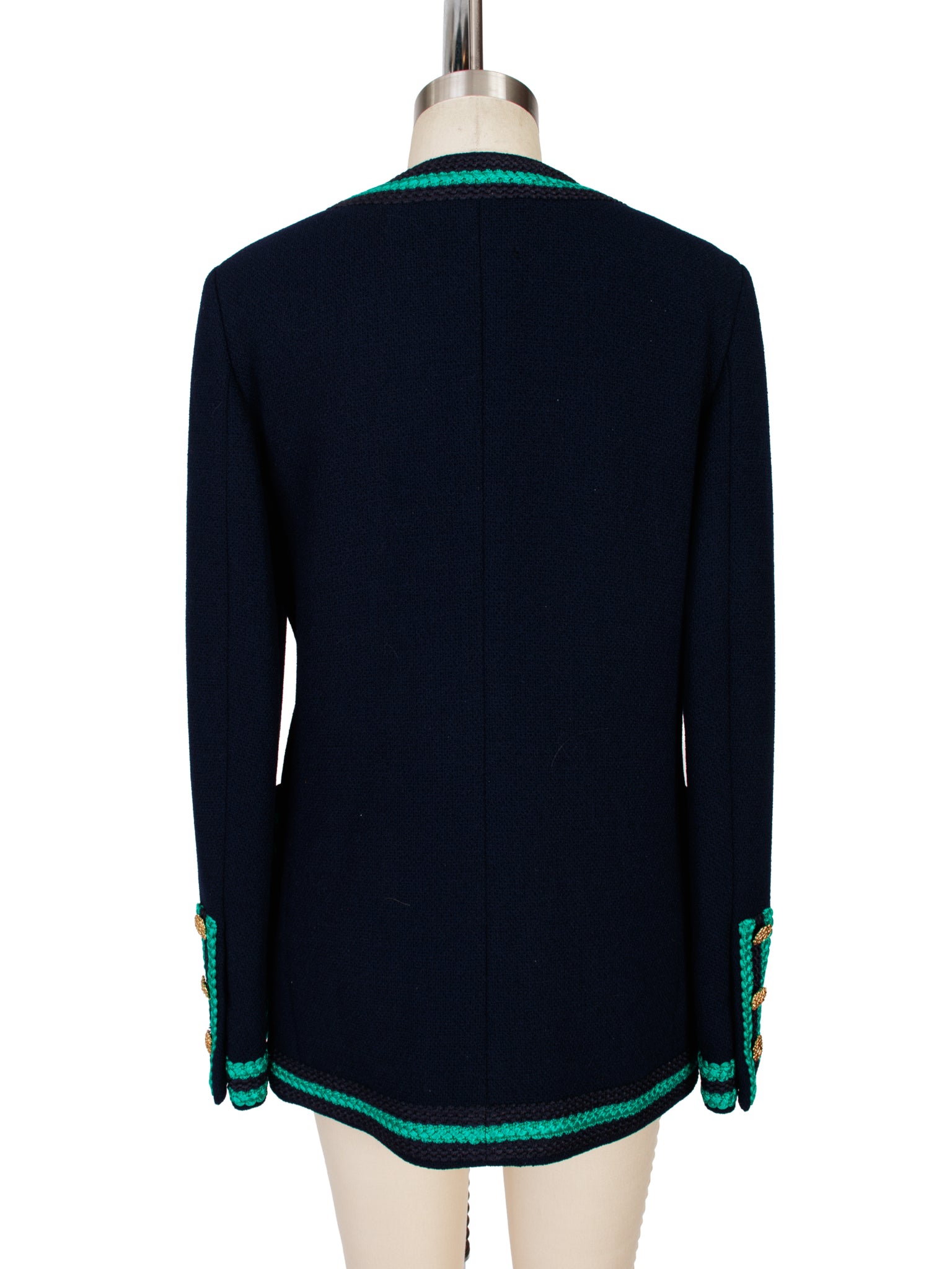 Gucci Garden Wool Knit Applique Jacket
