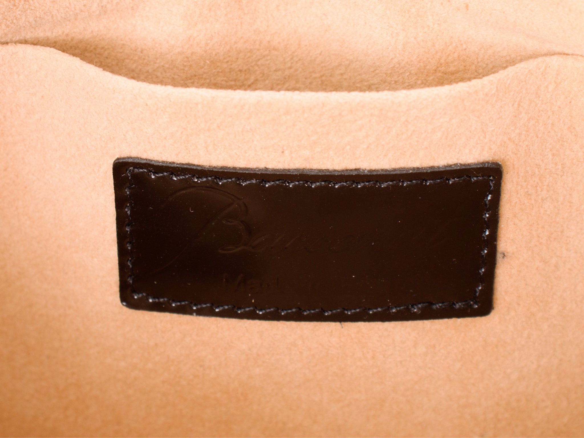 Baccarat Patent Leather Pouchette