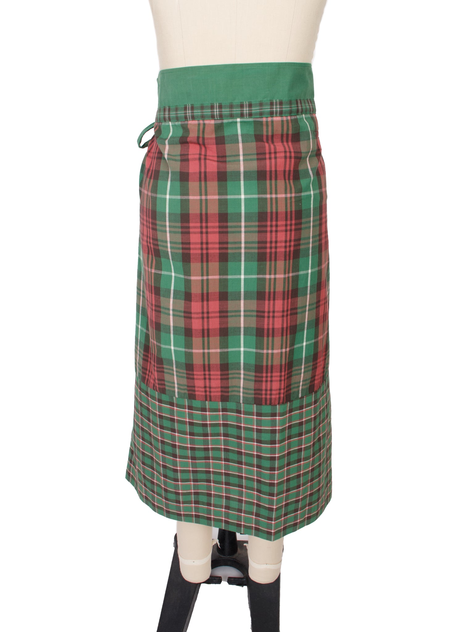 Heart Haat by Issey Miyake Plaid Skirt