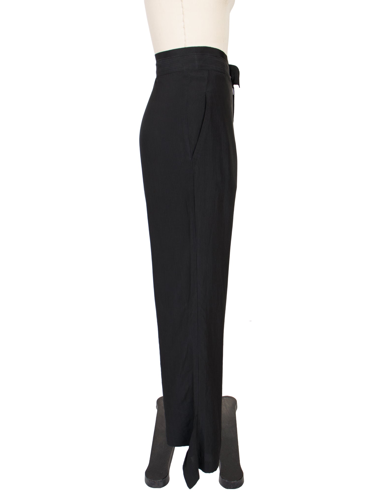 AW 2009 Yohji Yamamoto Fishtail Hem Pants