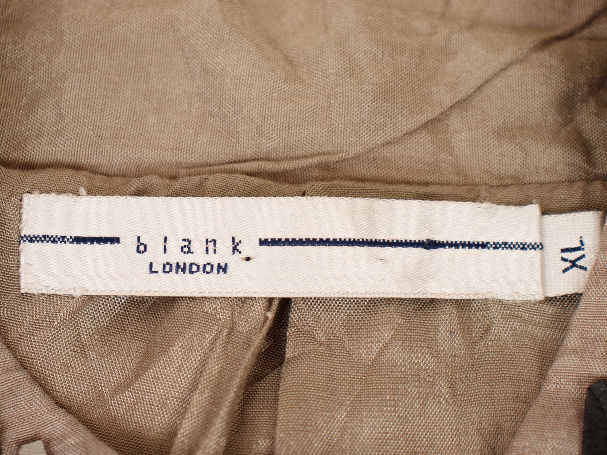 Blank London Silk & Leather Applique Jacket