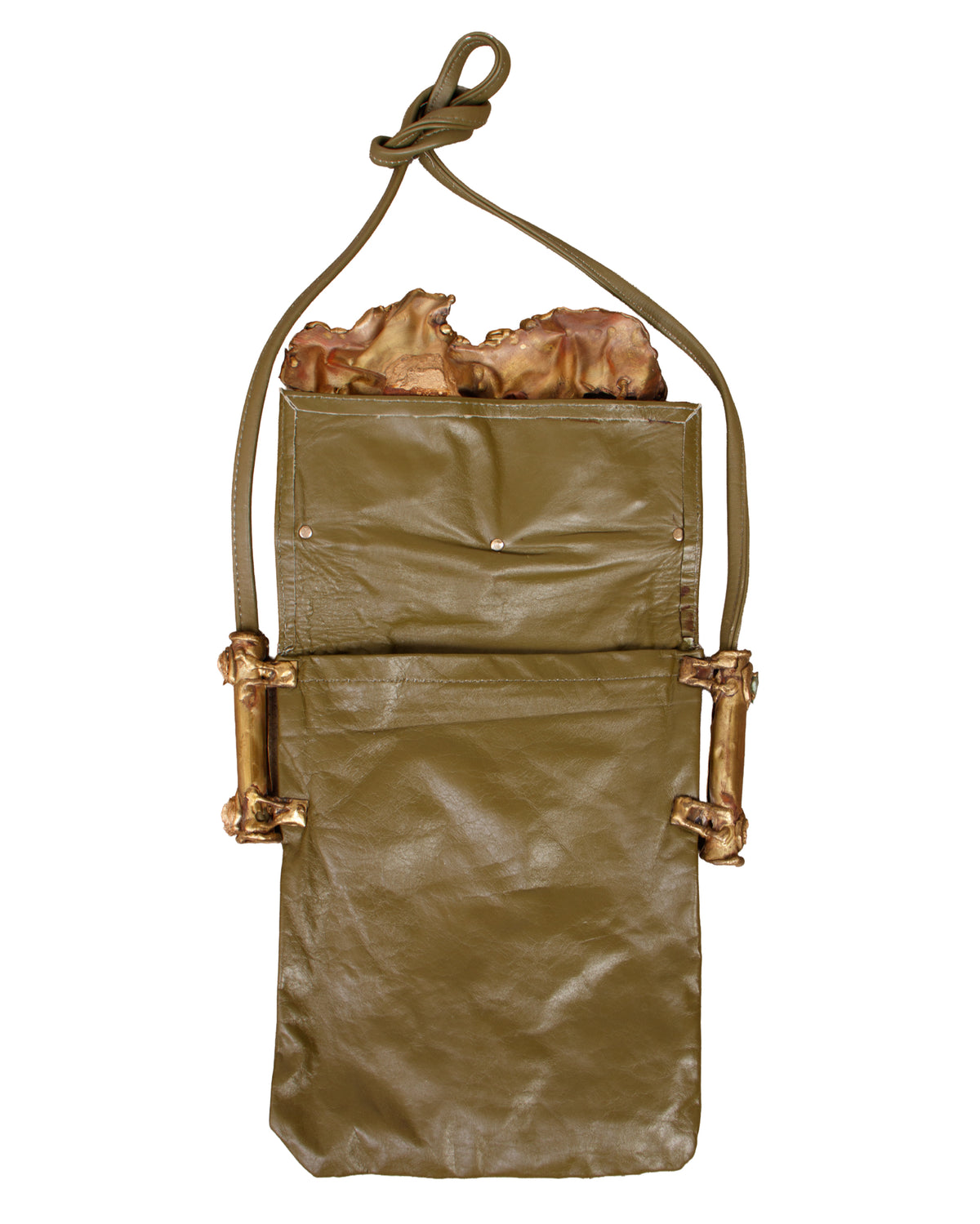 Carvalhu Rio Ernande Brutalist Quartz Crossbody Bag
