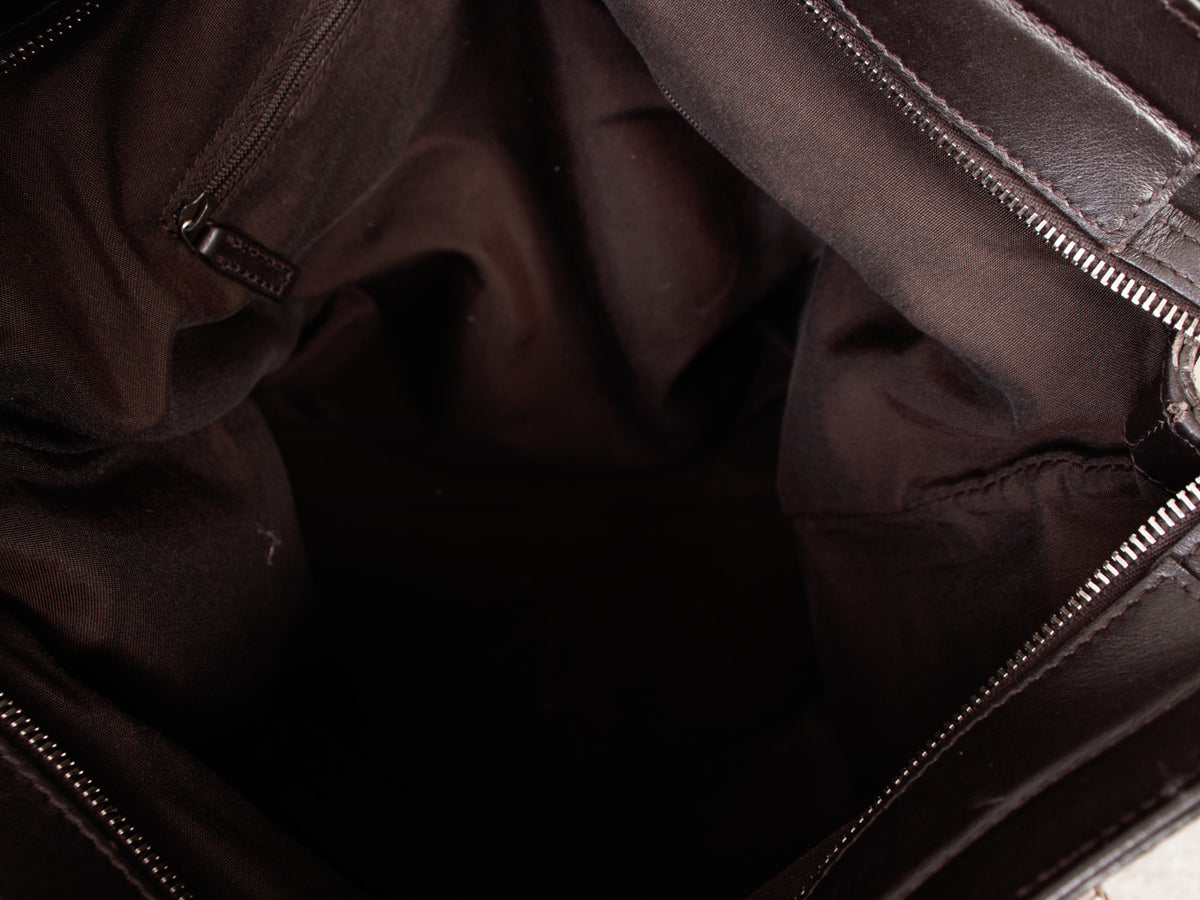 Gucci GG Guccissima Bamboo Handle Bag