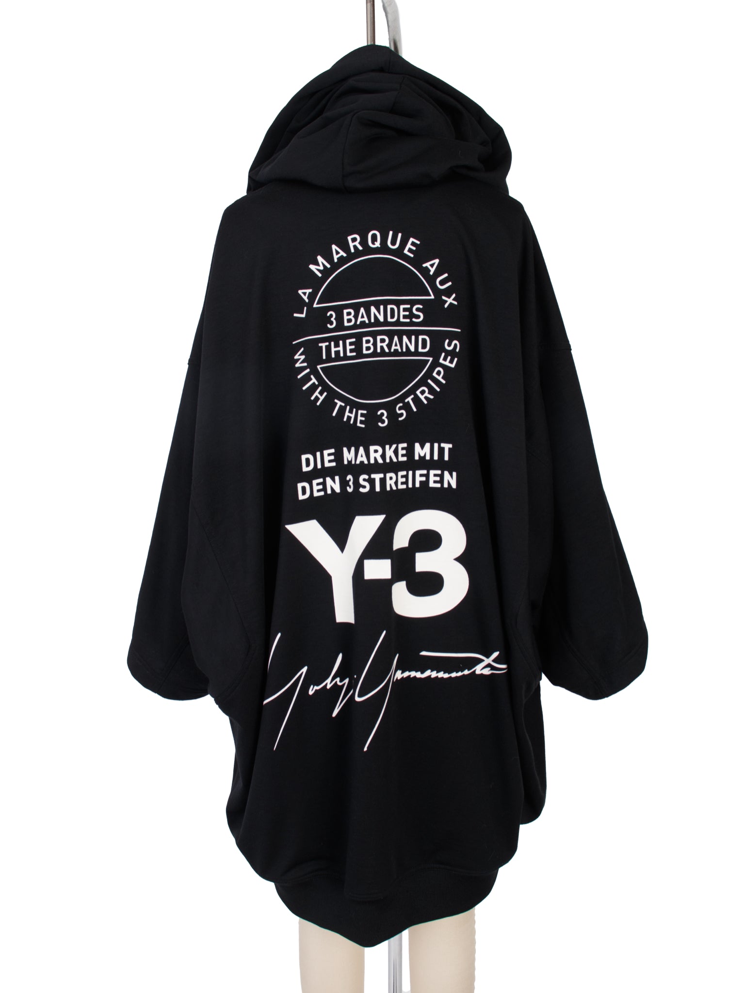 Y-3 Yohji Yammamoto Die Marke Mit Logo Hoodie – Mercy Vintage