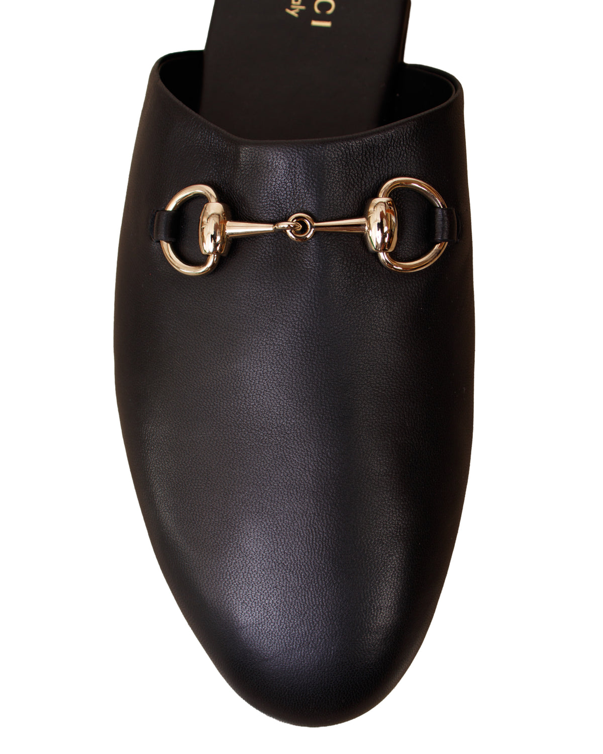 Gucci Horsebit Nappa Leather Lucy Mules