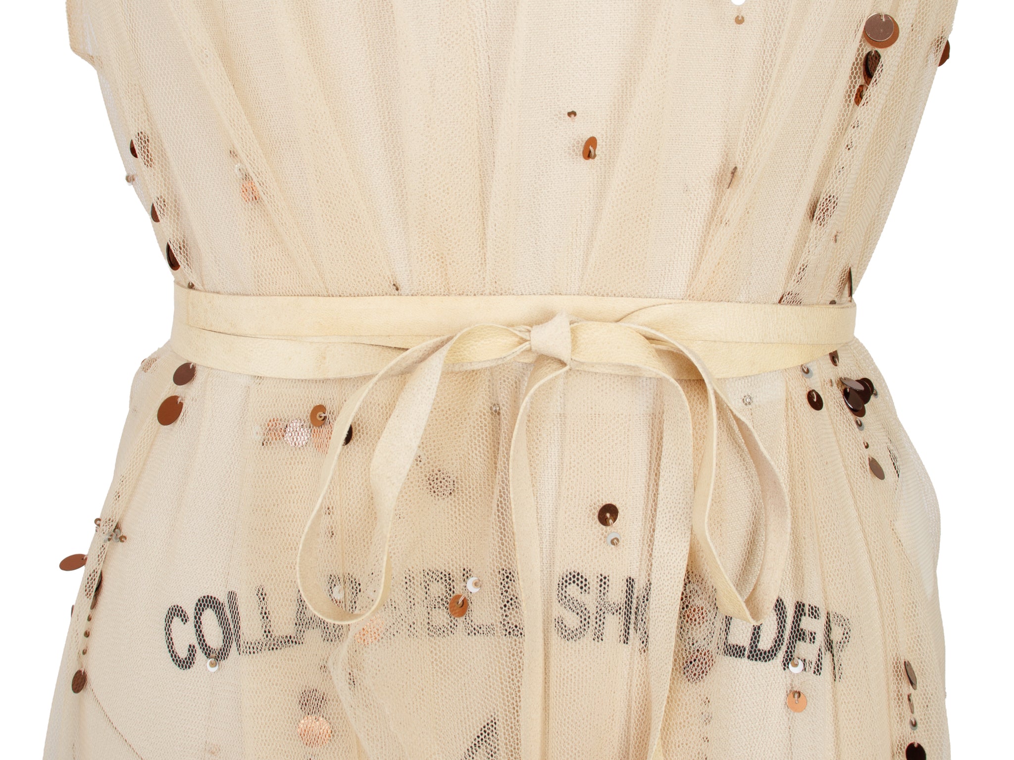 Ann Demeulemeester Tulle Sequin Dress