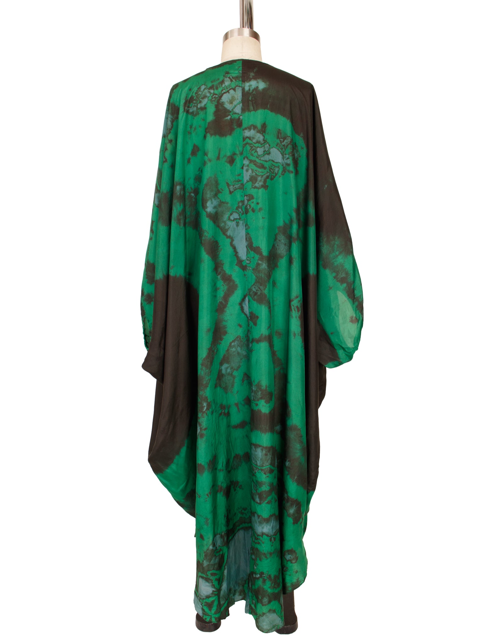 Whispers of San Francisco Silk Tie Dye Caftan