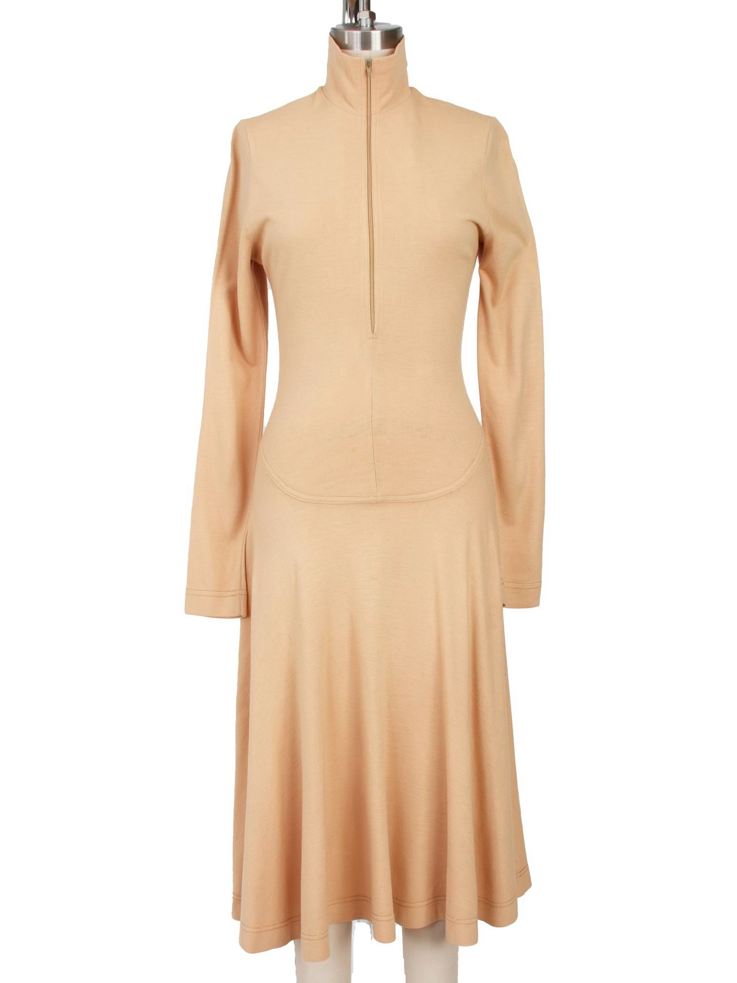 1970s Alley Cat by Betsey Johnson Knit Swing Dress