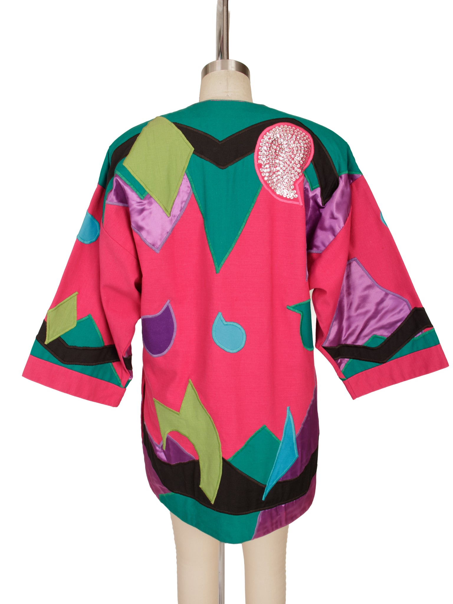 1980s Mexican Patchwork Jacket