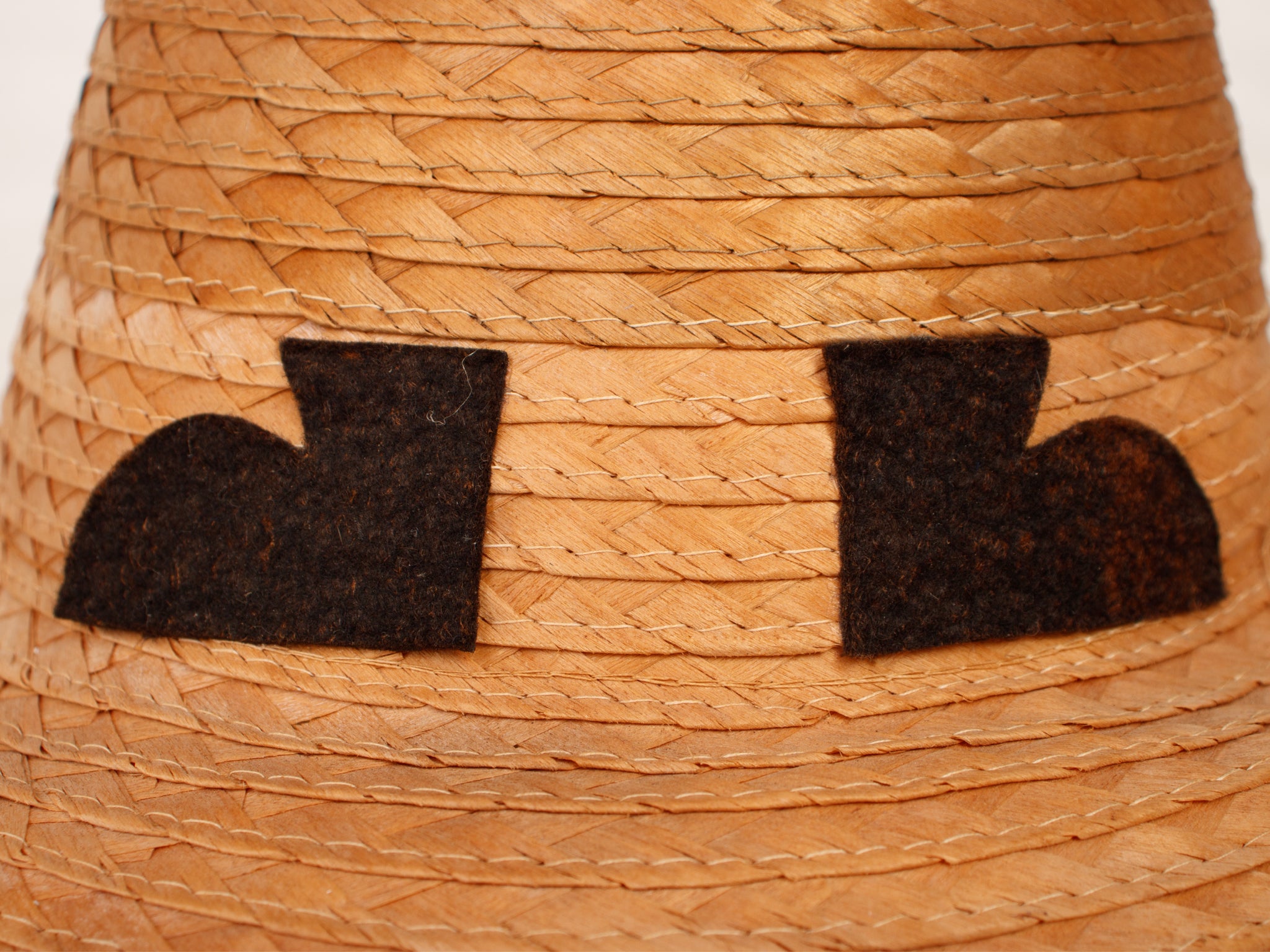 1940s Italian Novelty Straw Hat