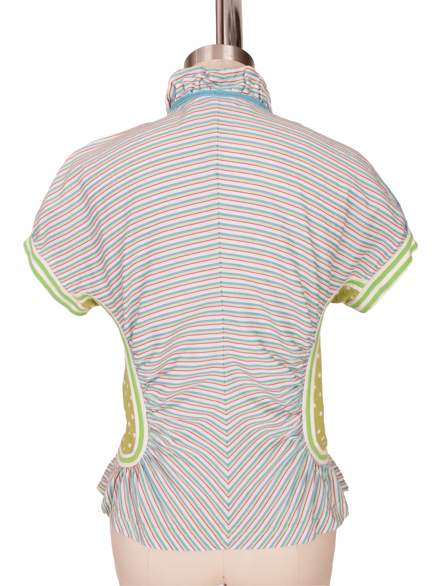 SS 1994 Issey Miyake Mix Print Top