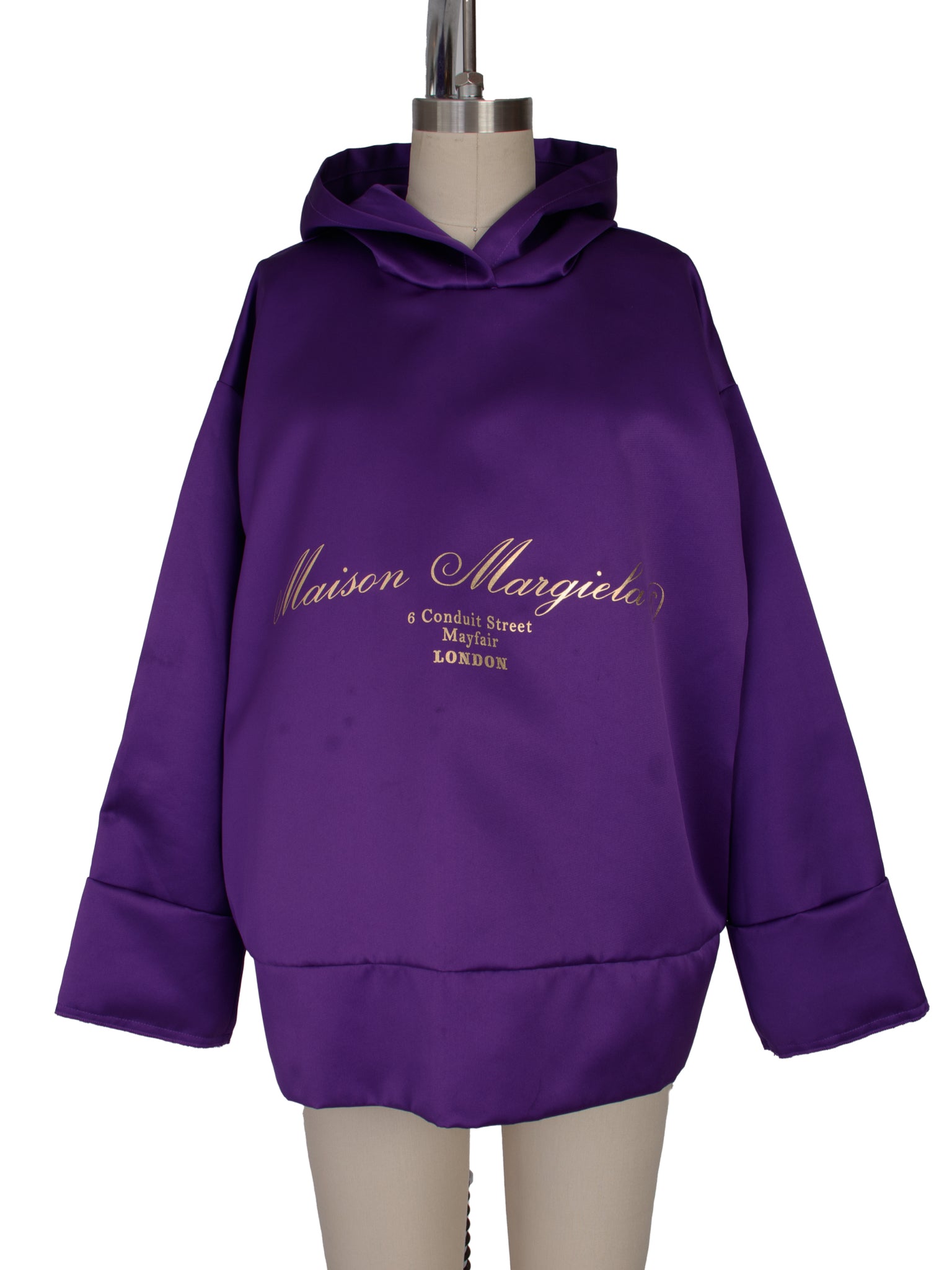 MM6 Maison Margiela Satin Cutout Pullover