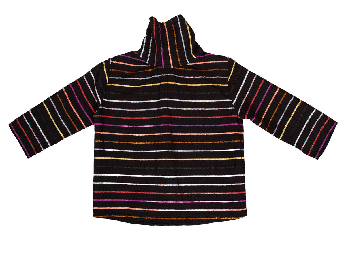 Ace & Jig Multicolor Metallic Stripe Top