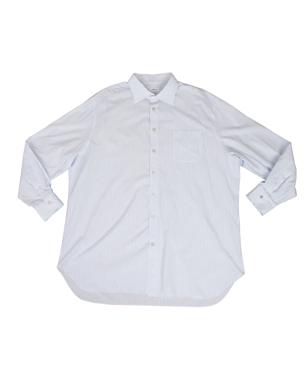 Kiton Poplin Pinstripe Shirtdress