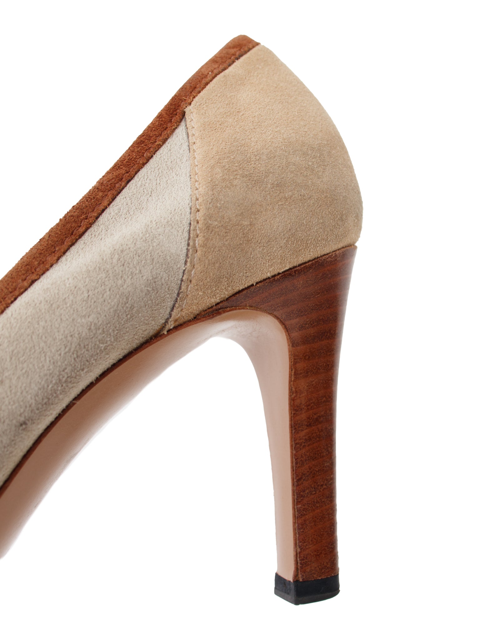 Gucci Suede Horsebit Pumps