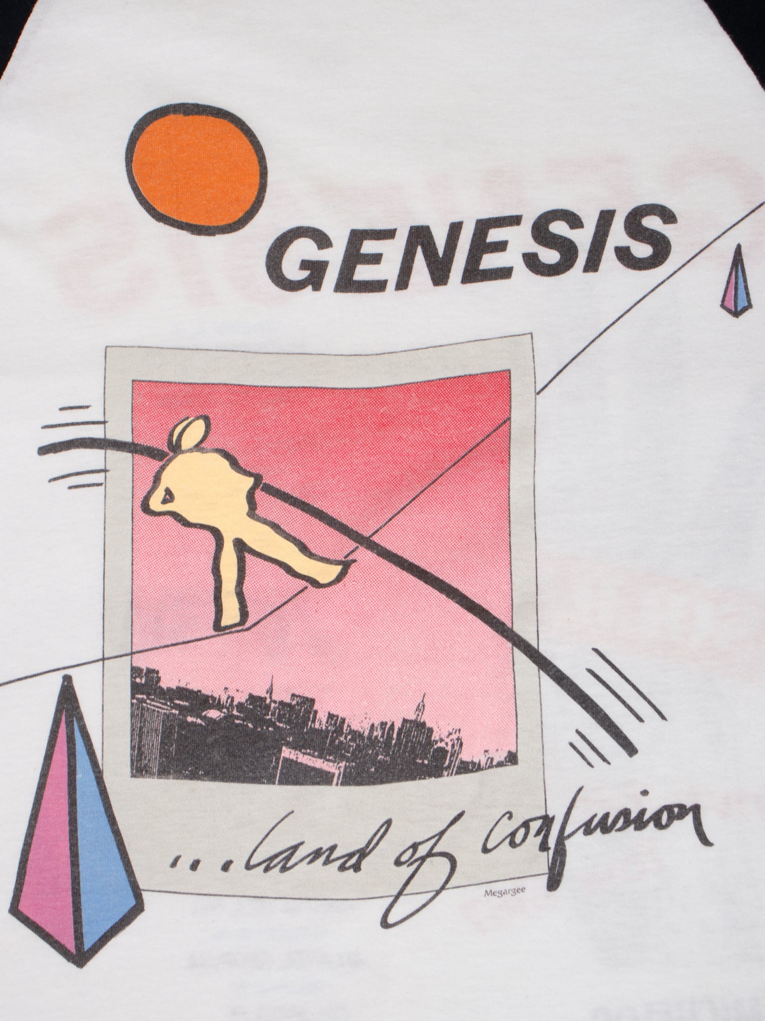 Genesis Invisible Touch '87 Tour Raglan Tee