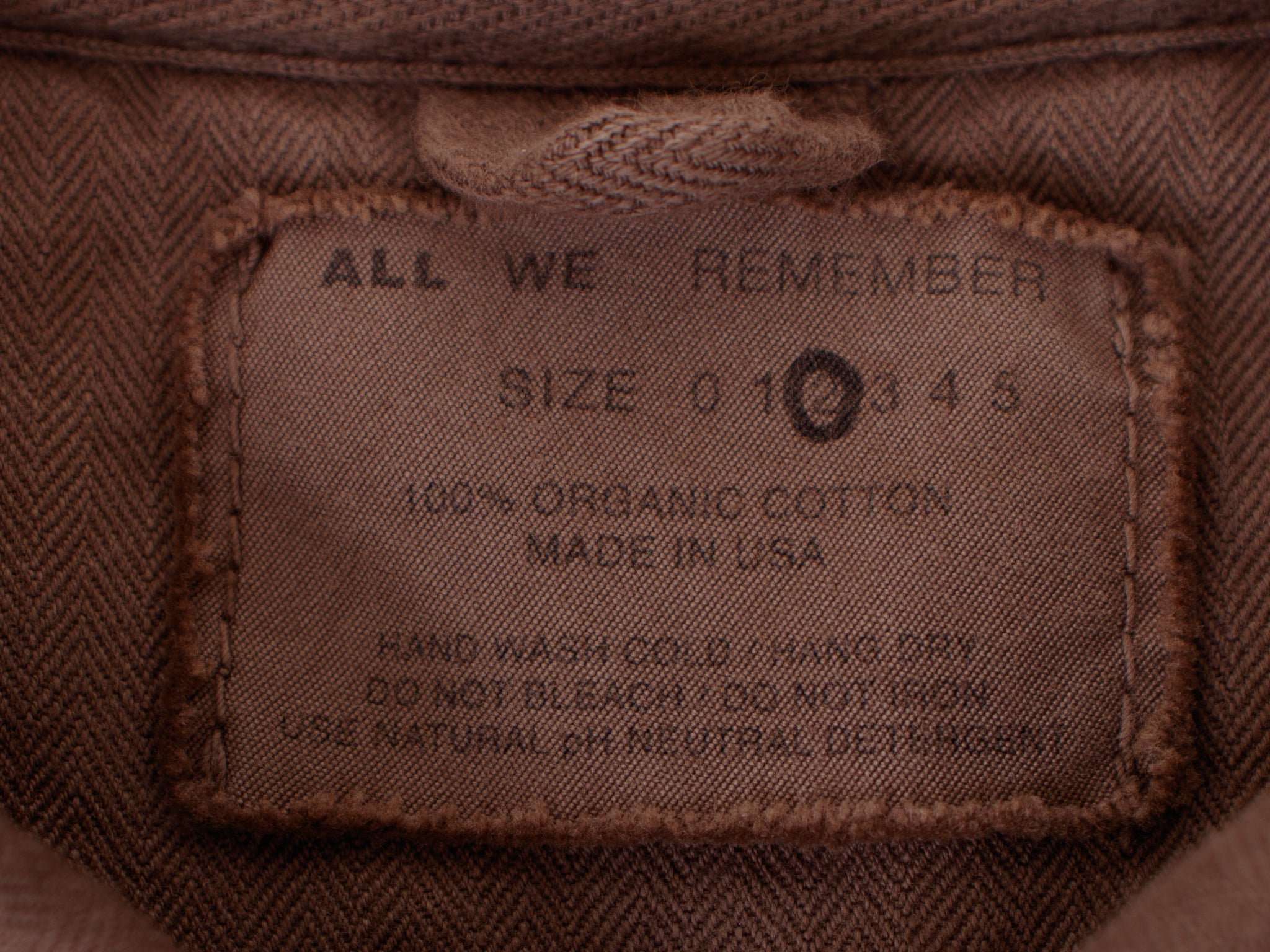 All We Remember Cove Herringbone Jacket