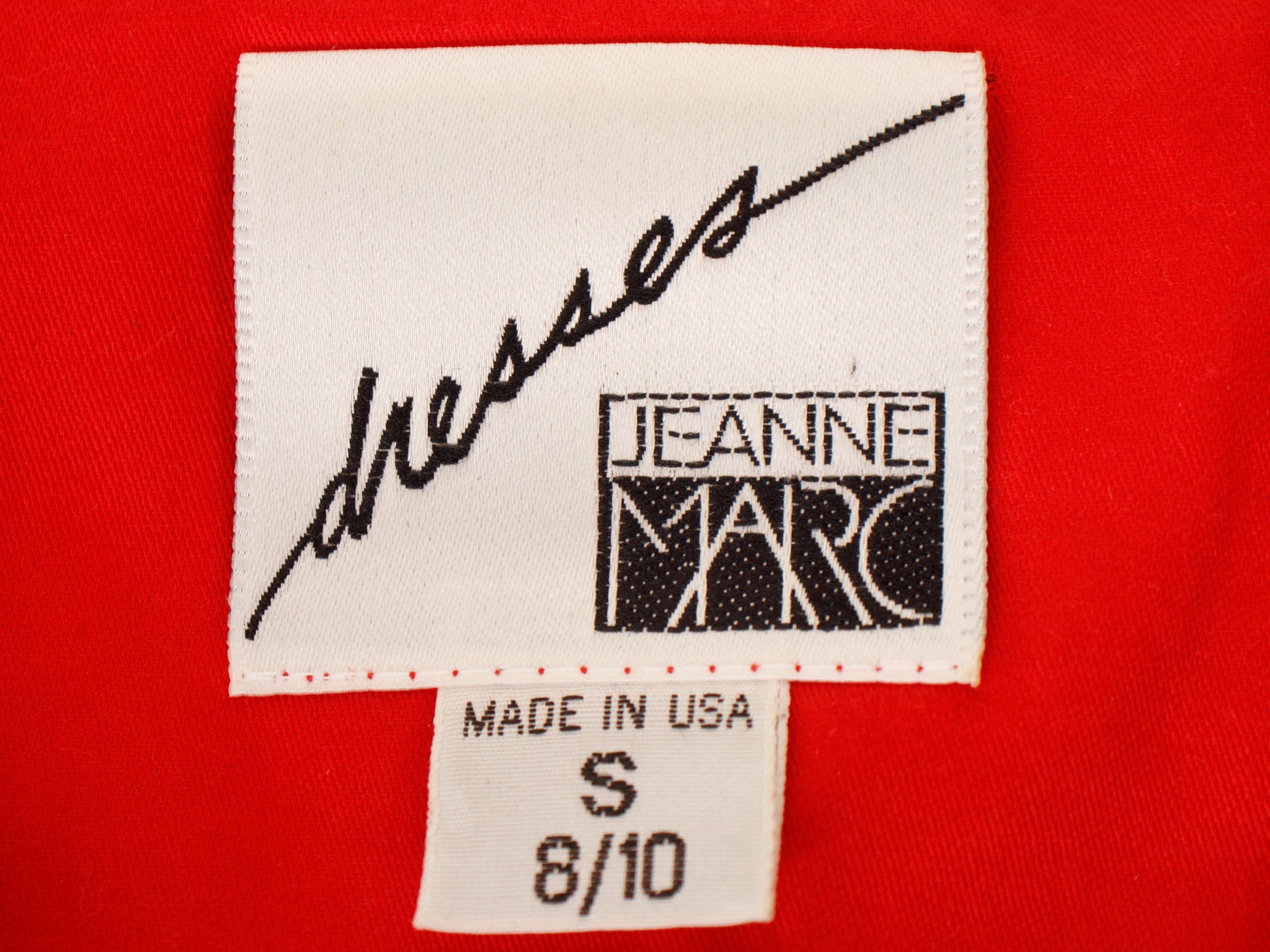 Jeanne Marc Quilted Floral Zip Dress