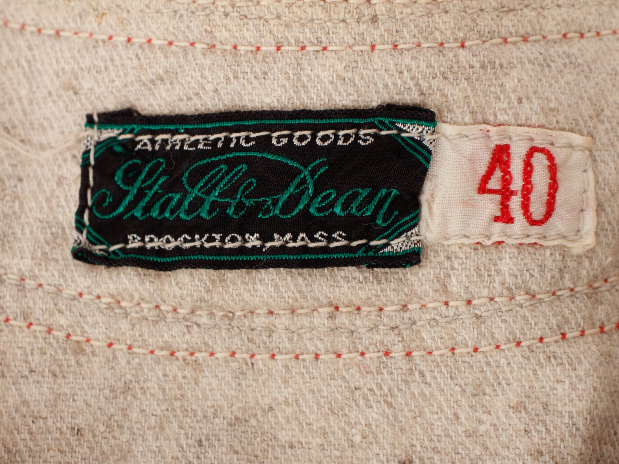 1950s Stall & Dean Wool Baseball Jersey