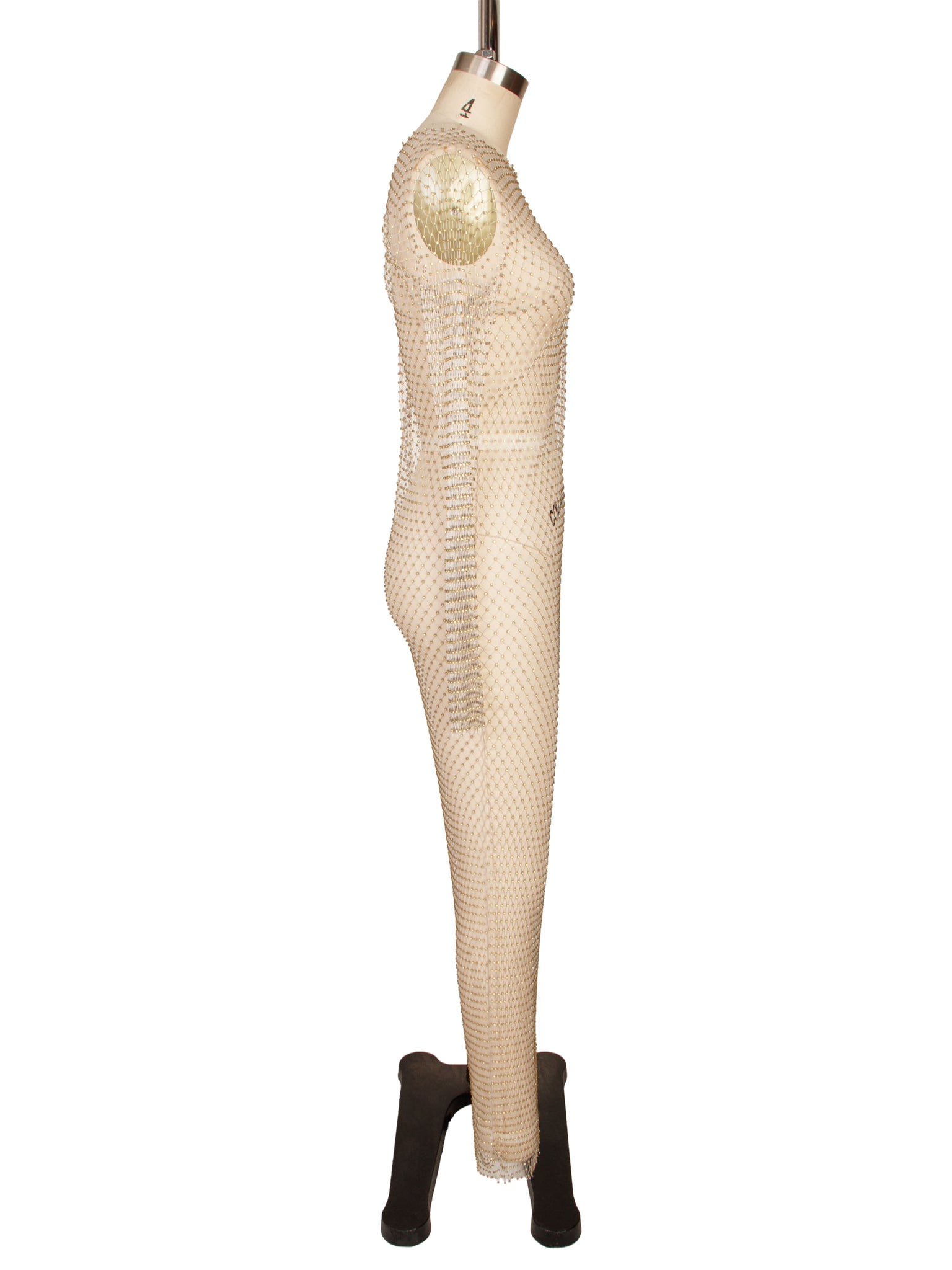 Samsoe Samsoe Fishnet Rhinestone Dress