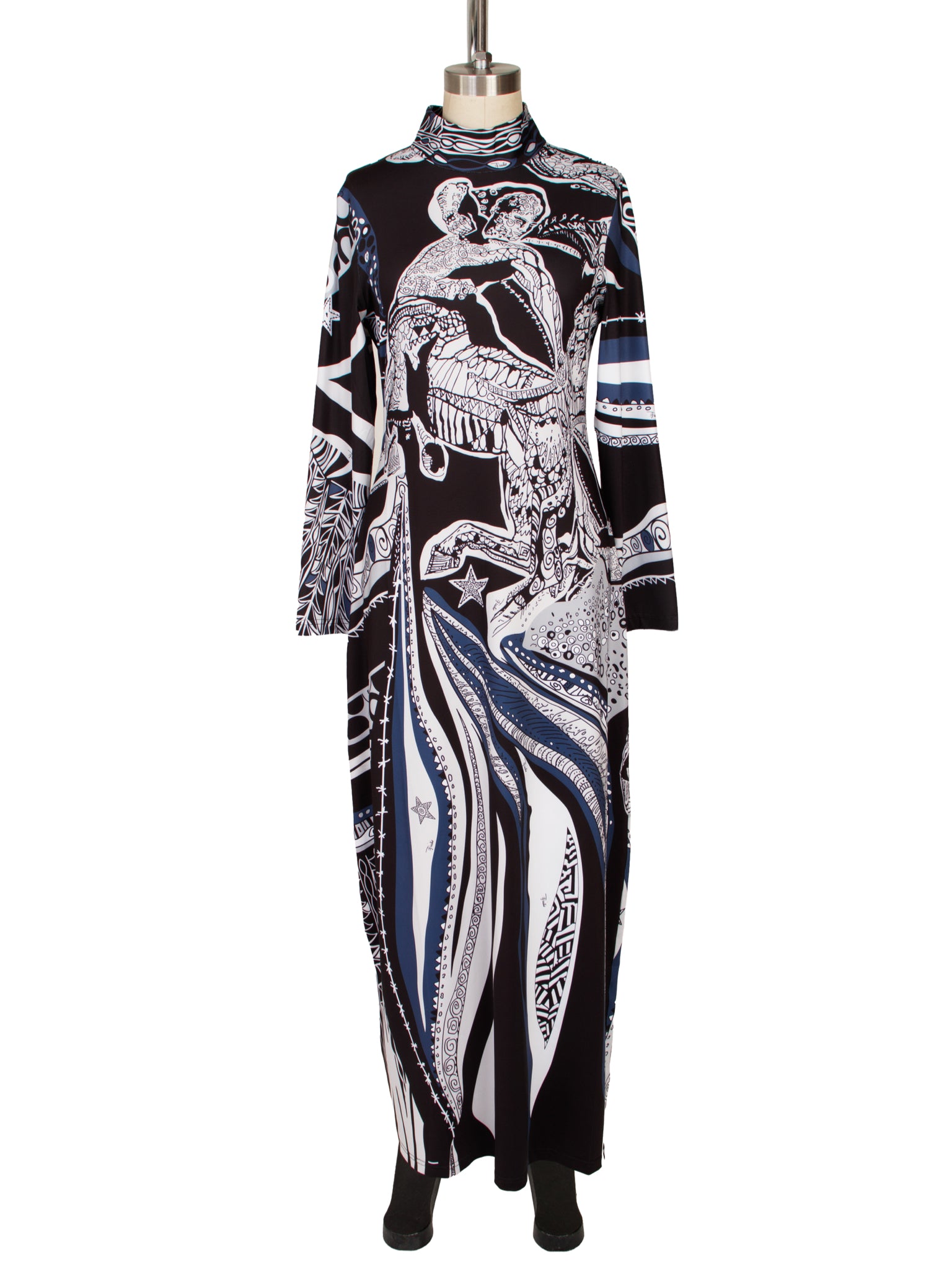 FW 2015 Emilio Pucci Runway Zodiac Print Dress