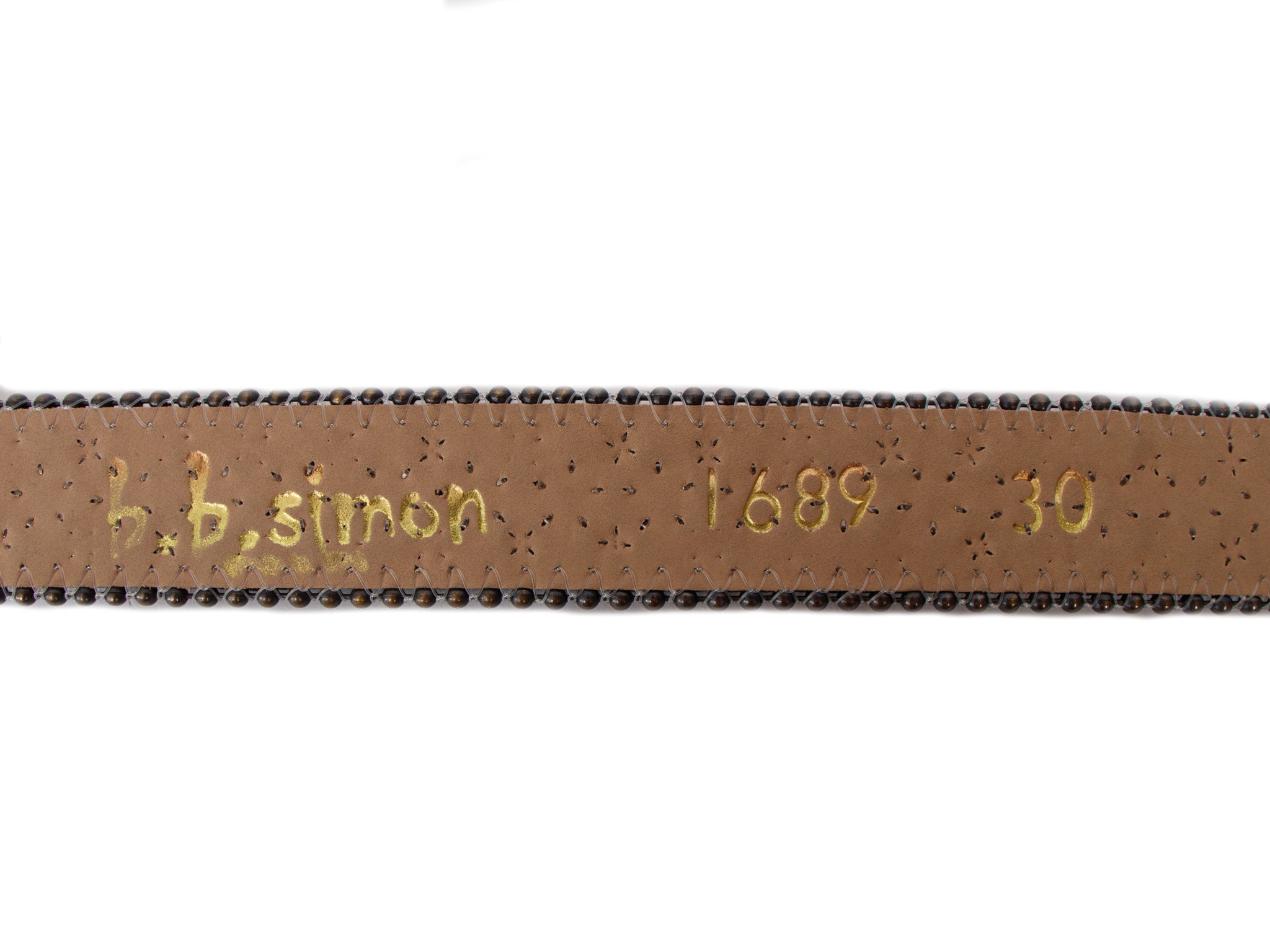 B.B. Simon Adabelle Western Swarovski Crystal Belt As-Is