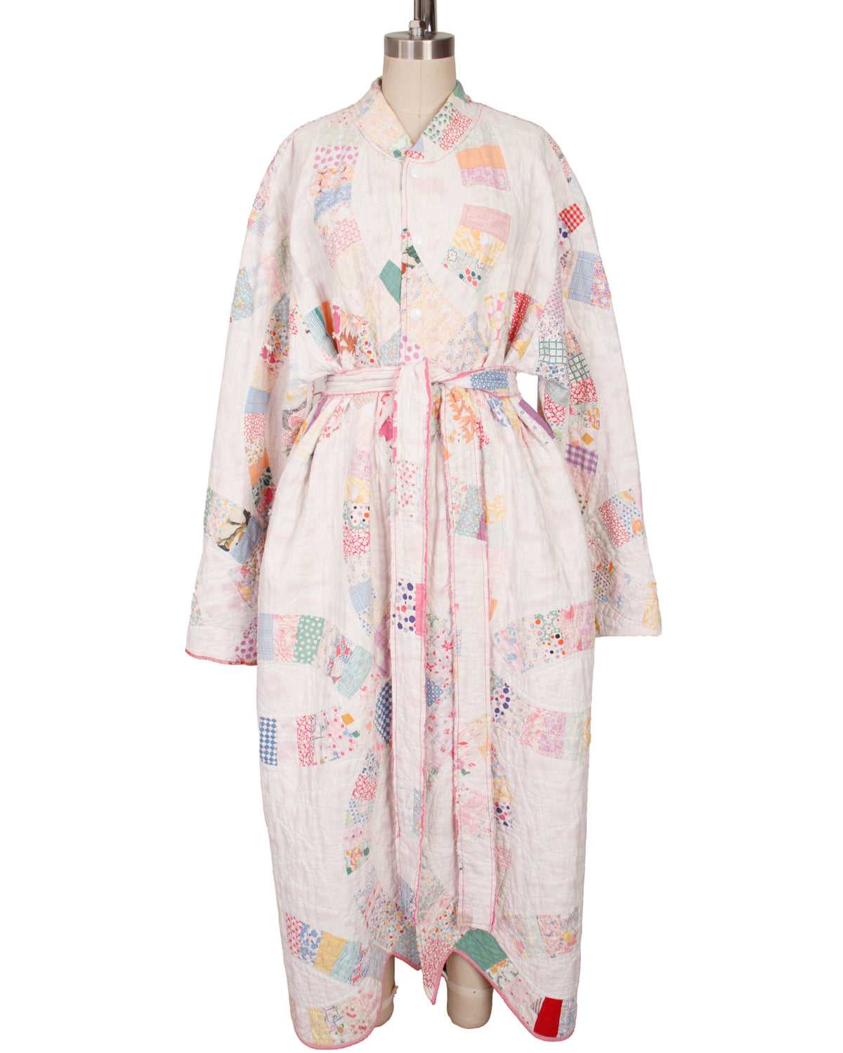 WRN FRSH Quilt Patchwork Distressed Coat