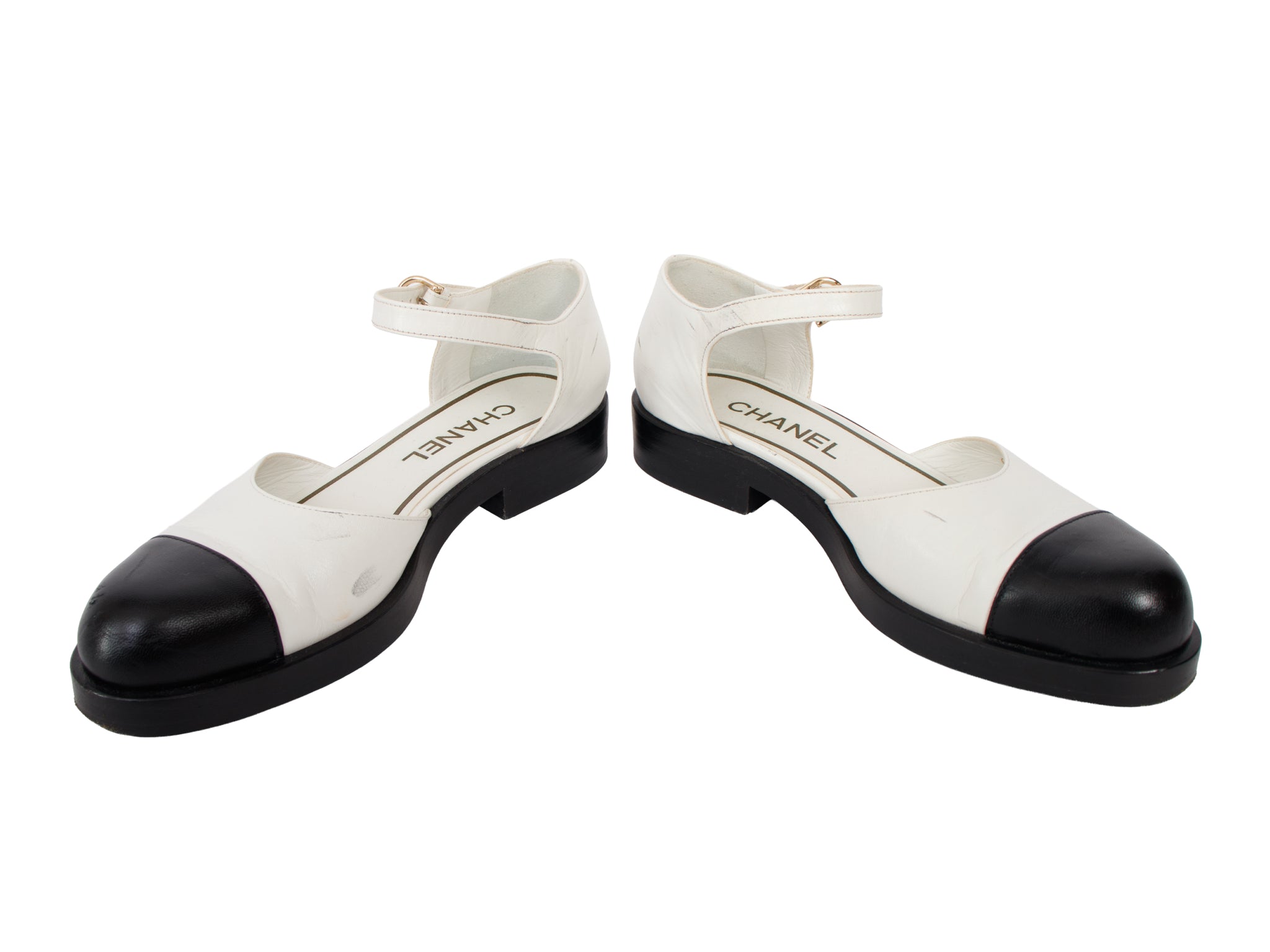 Chanel Interlocking CC Cap Toe Mary Janes – Mercy Vintage