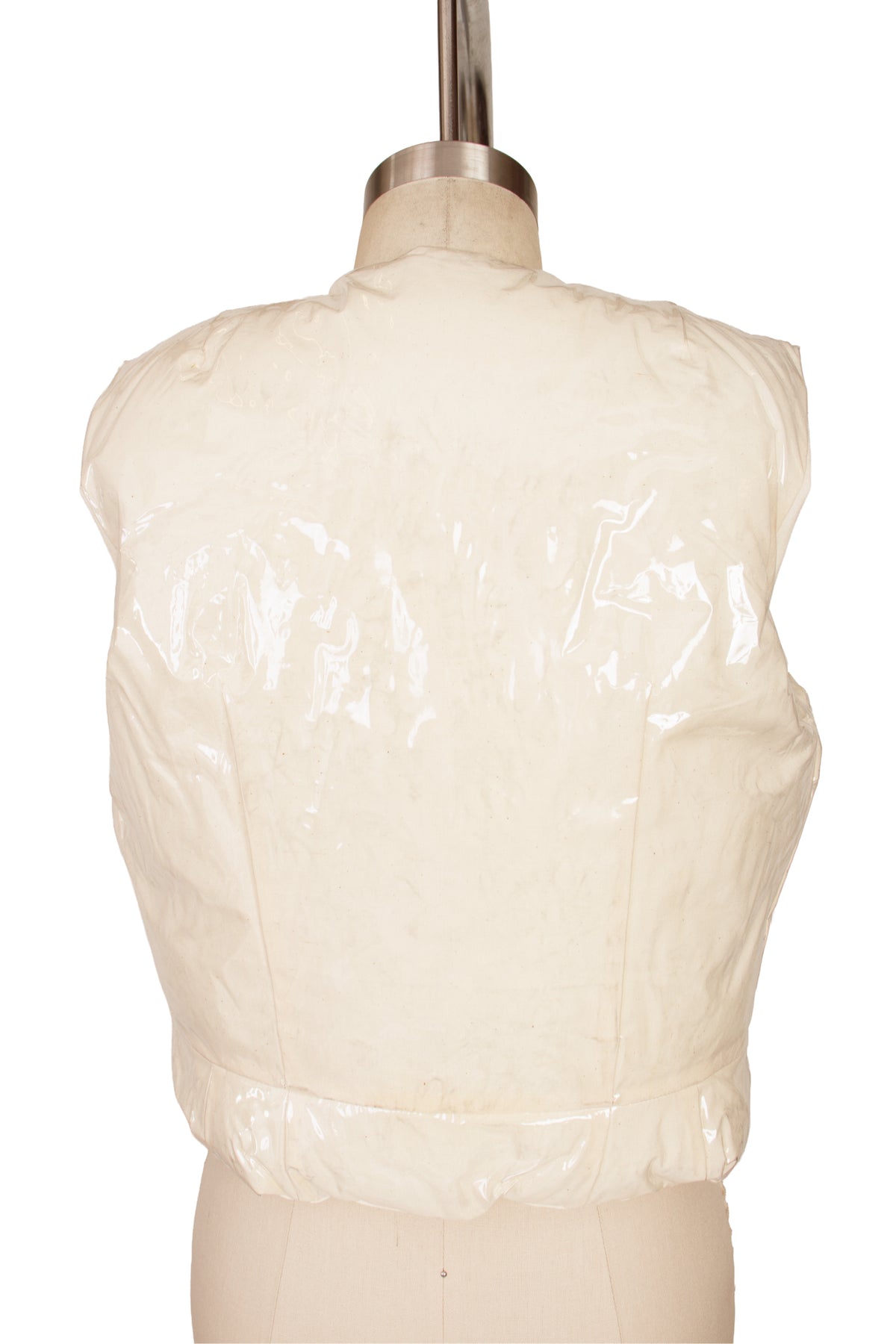 2016 Comme des Garcons Vinyl Coated Puffer Vest