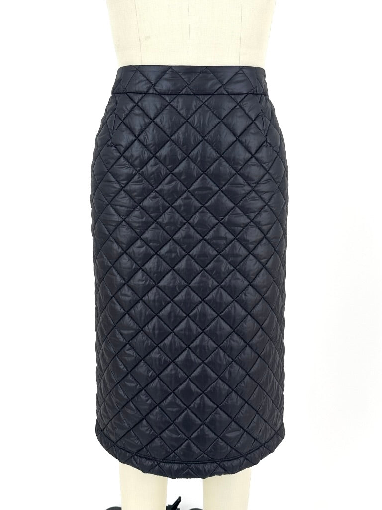 tricot COMME des GARCONS Design skirt