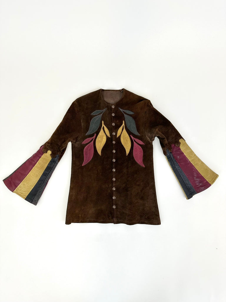 70s East West Musical Instruments Suede Jacket*