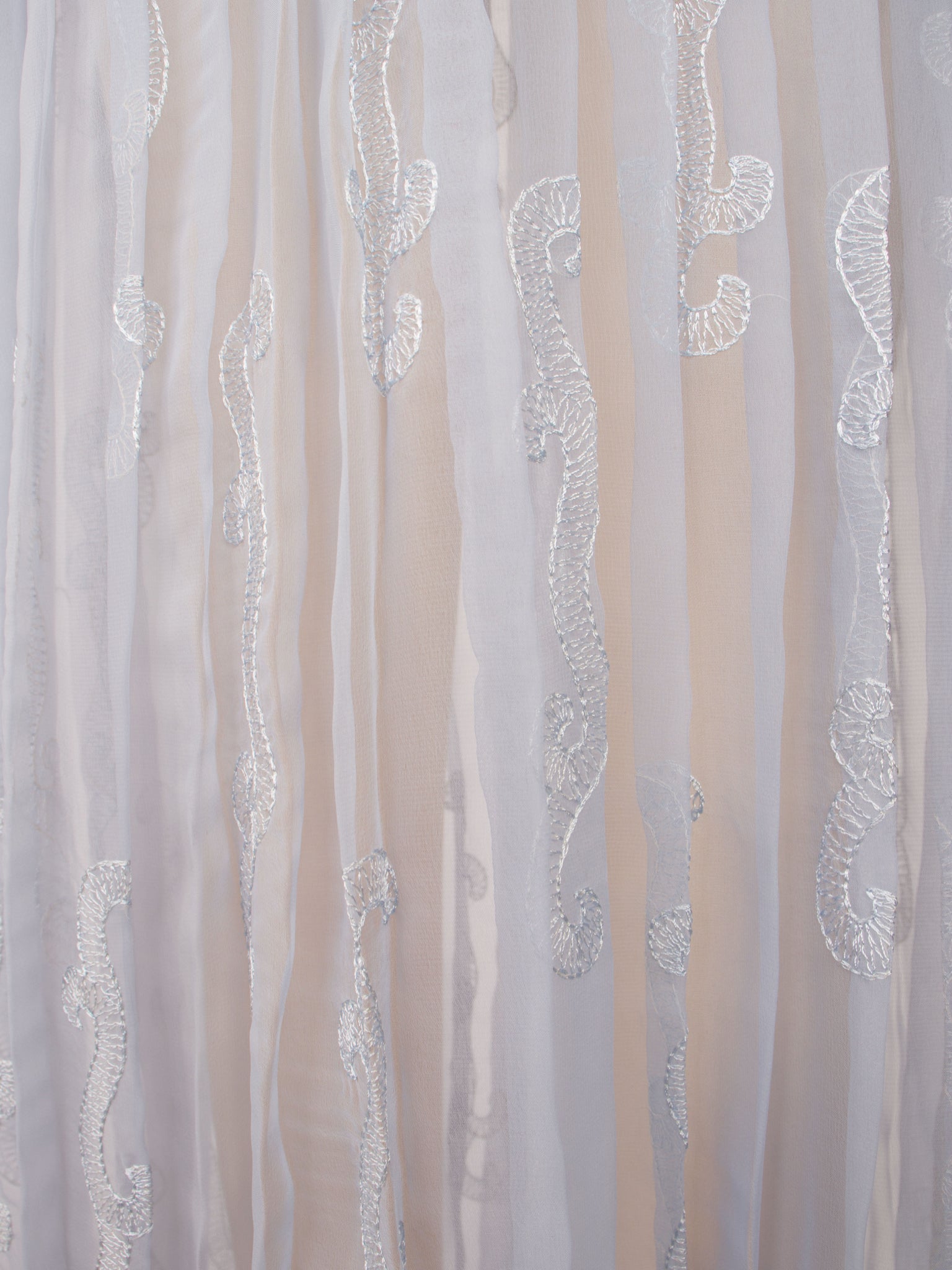 Opera by Mimi Chiffon Embroidered Skirt