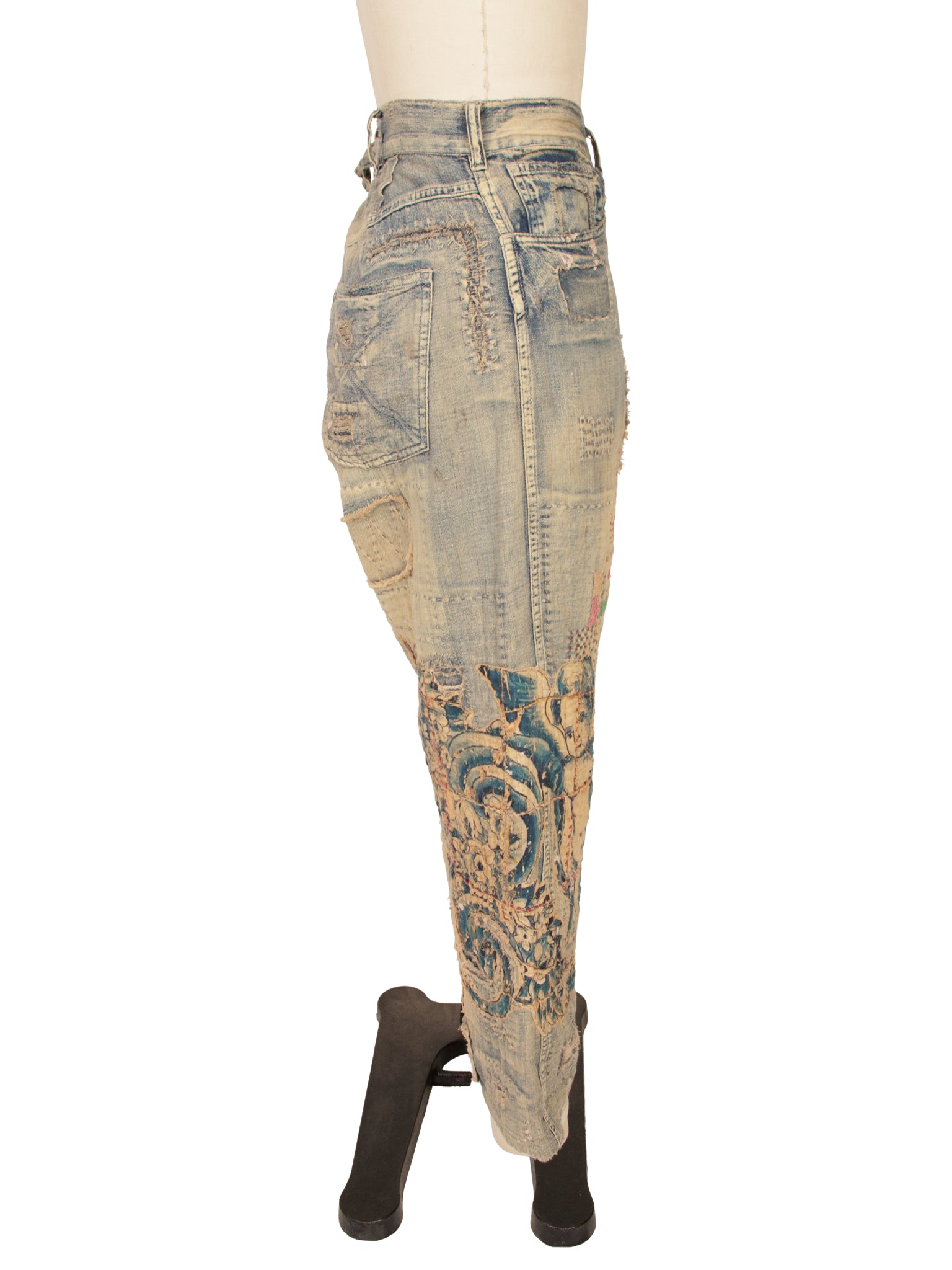 Magnolia Pearl Love Supply Patchwork Jeans