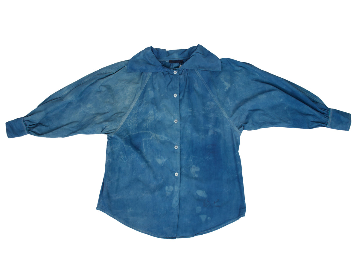 Mercy x Rumpled Aristocrat Indigo Poet Shirt