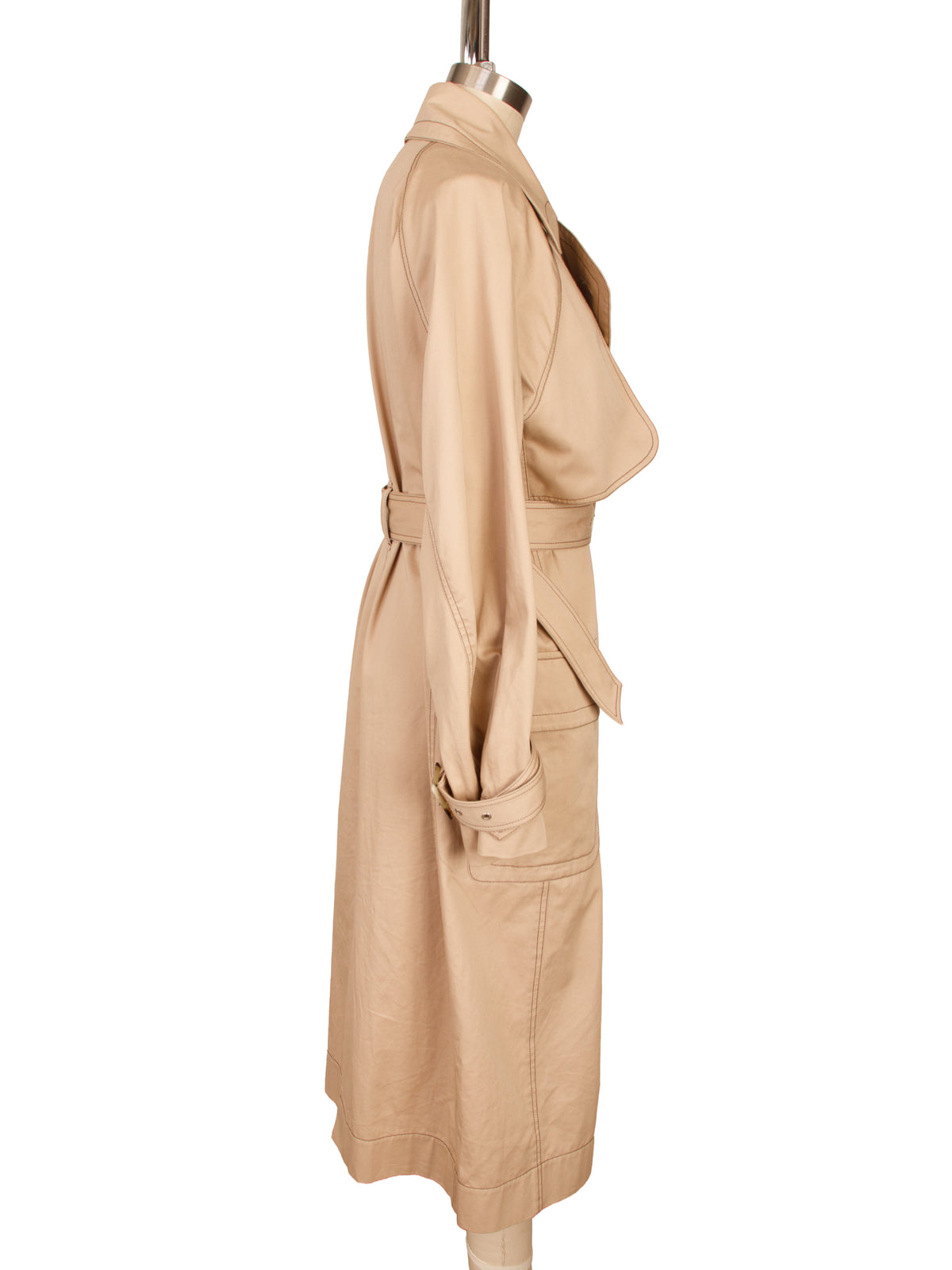 Lee Mathews Twill Trench Coat