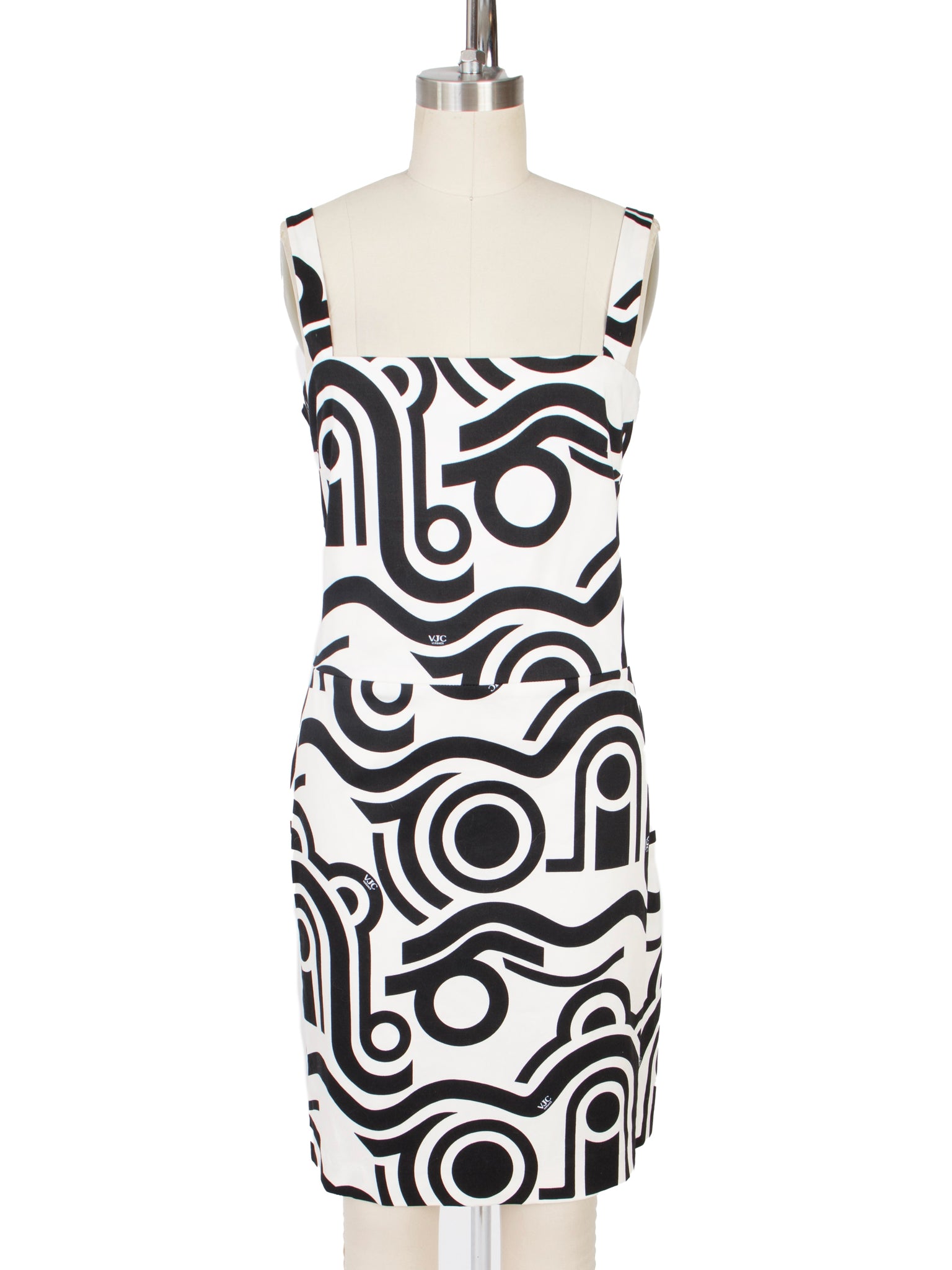 VJC Versace Jeans Collecton Geometric Dress