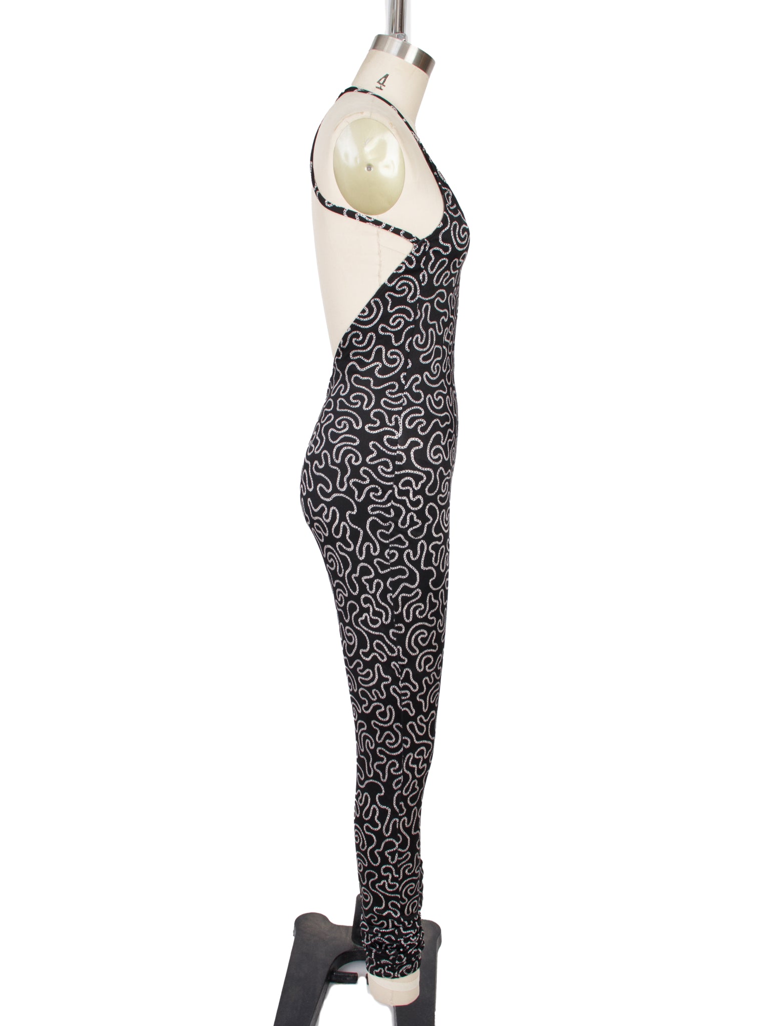 Norma Kamali Squiggle Leotard