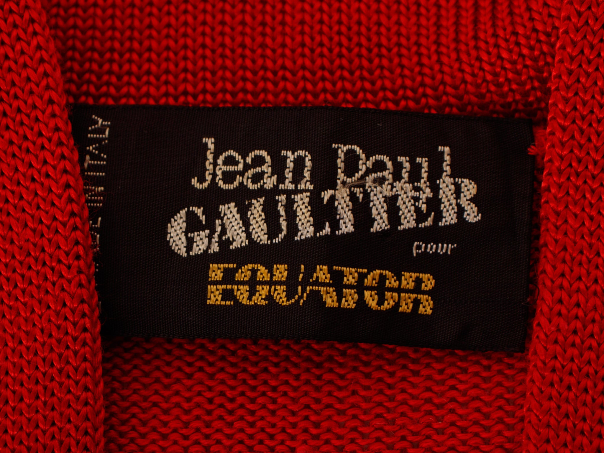 1980s Jean Paul Gaultier Equator Sailor Collar Sweater
