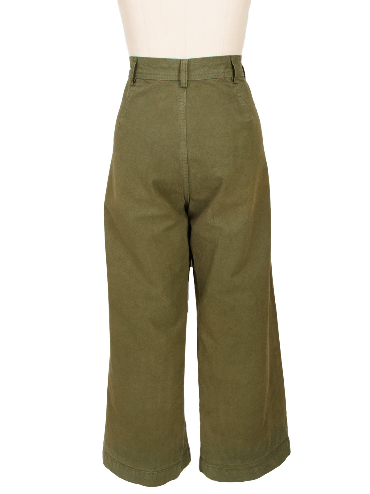 Jesse Kamm Sailor Canvas Wide Leg Pants
