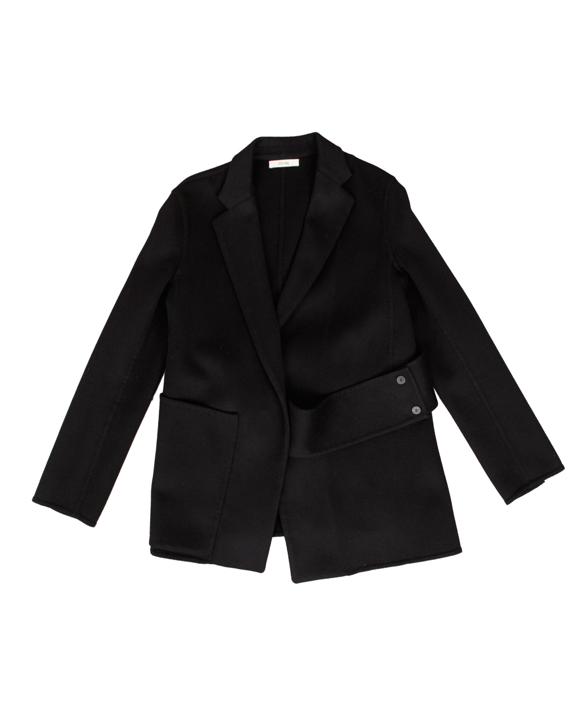 Celine Phoebe Philo Wool Cashmere Belted Jacket
