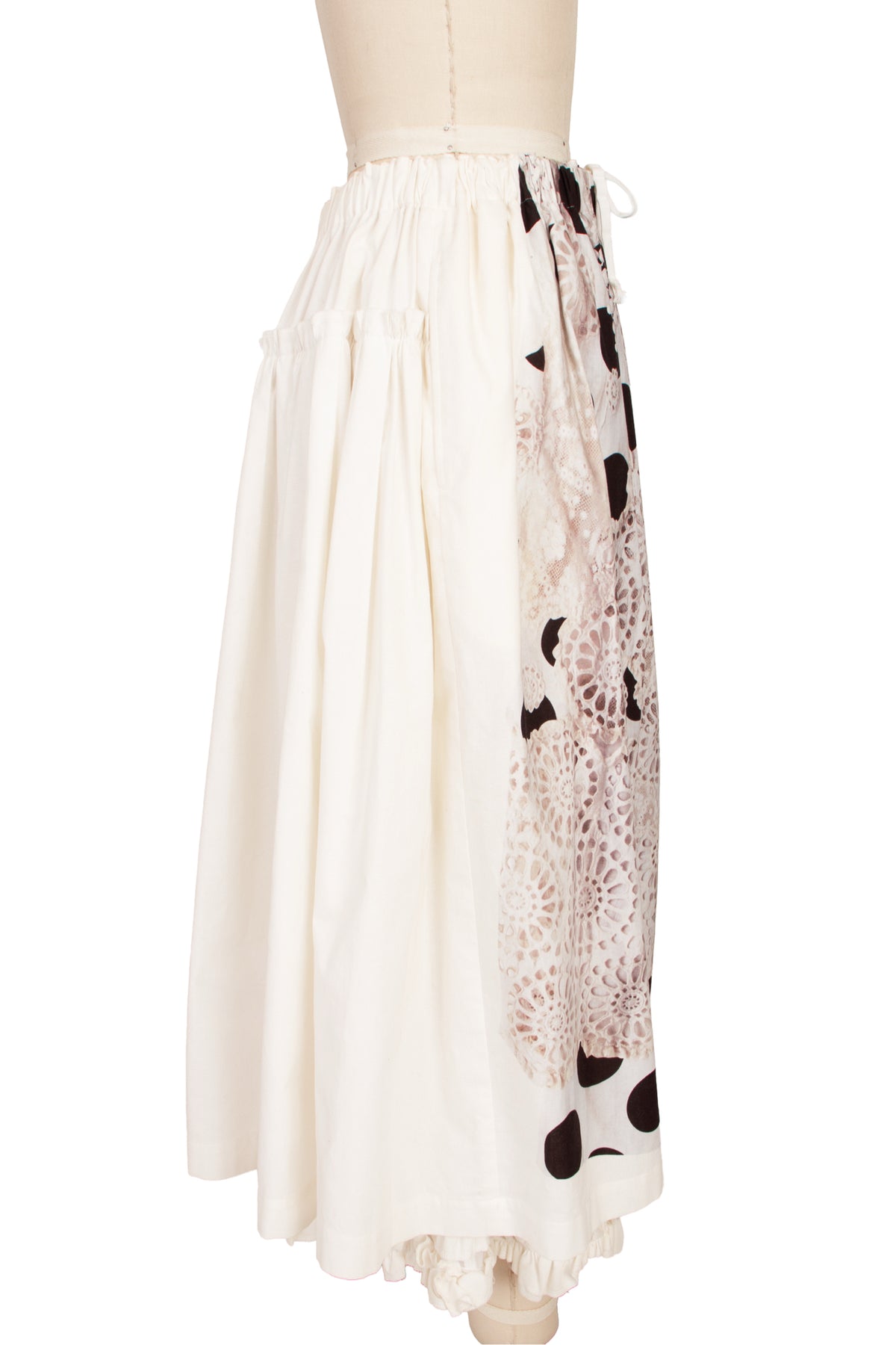 2017 Comme des Garcons Trompe L'Oeil Skirt