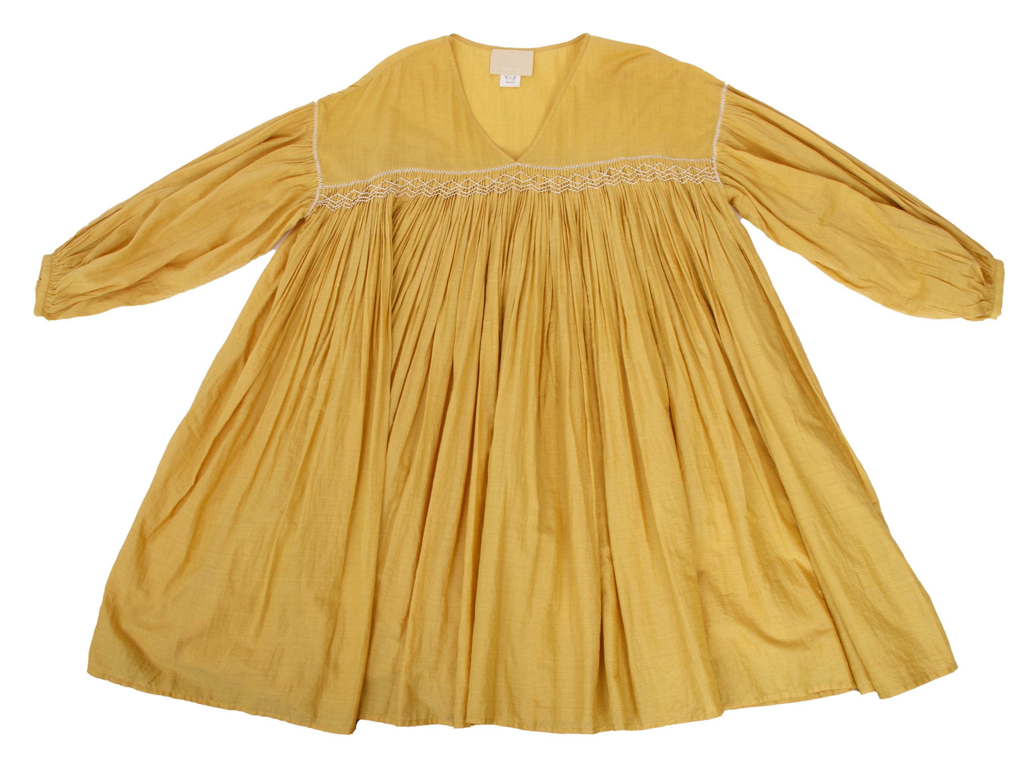 Anaak Cotton Voile Poet Embroidered Dress