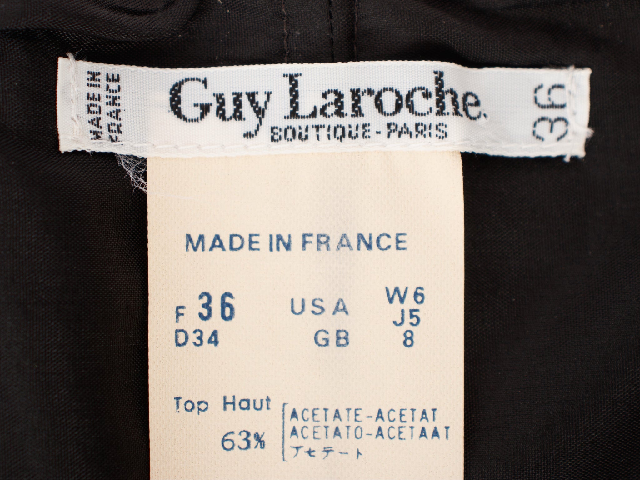 Guy Laroche Brocade Velvet & Tafetta Bow Party Dress